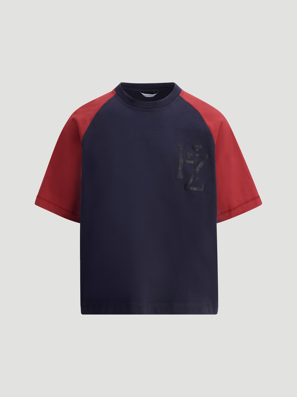 Delta Blocked Tee Dk. Grey Mix 5