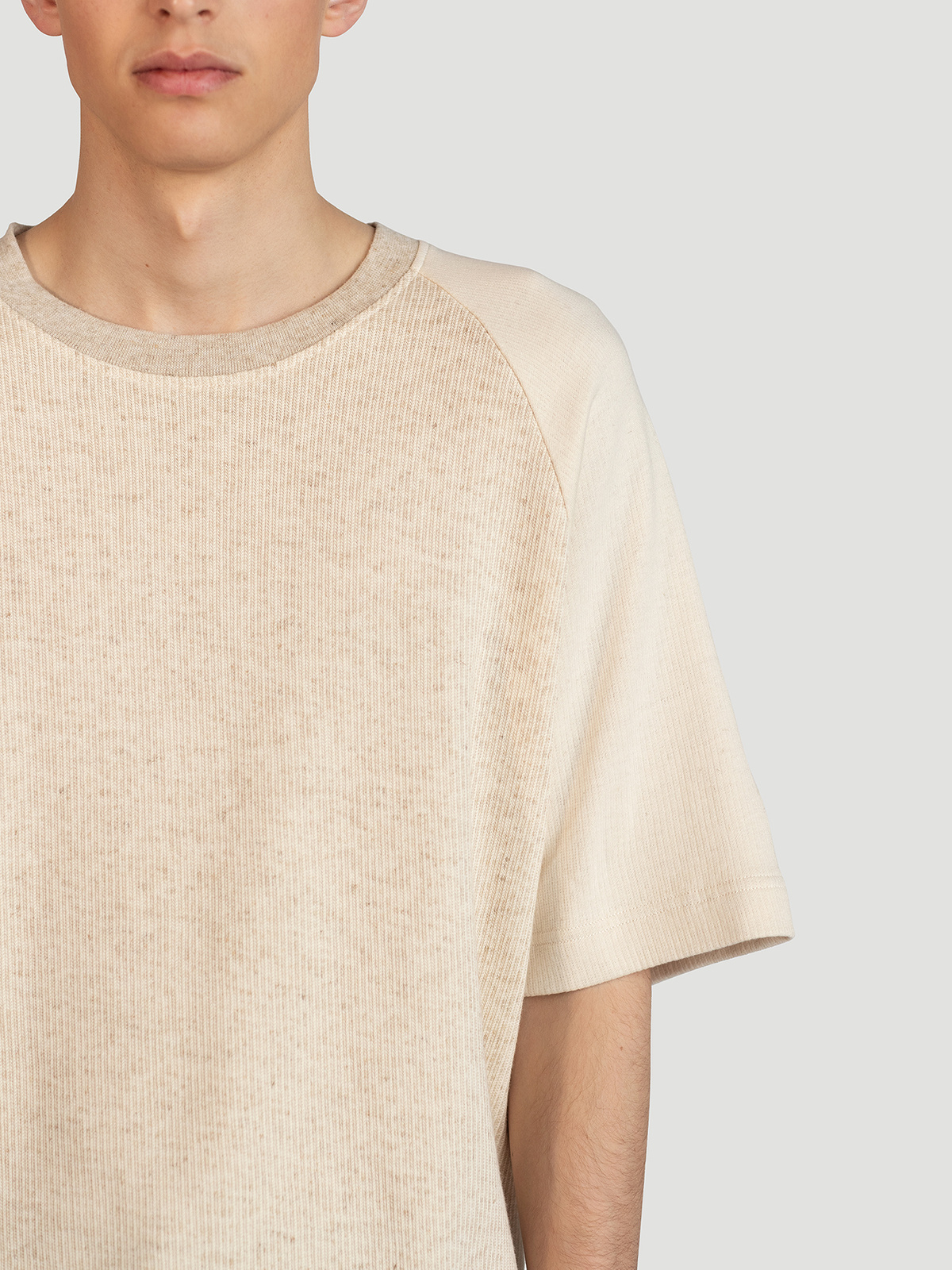 Delta Tee Ecru Mix 1