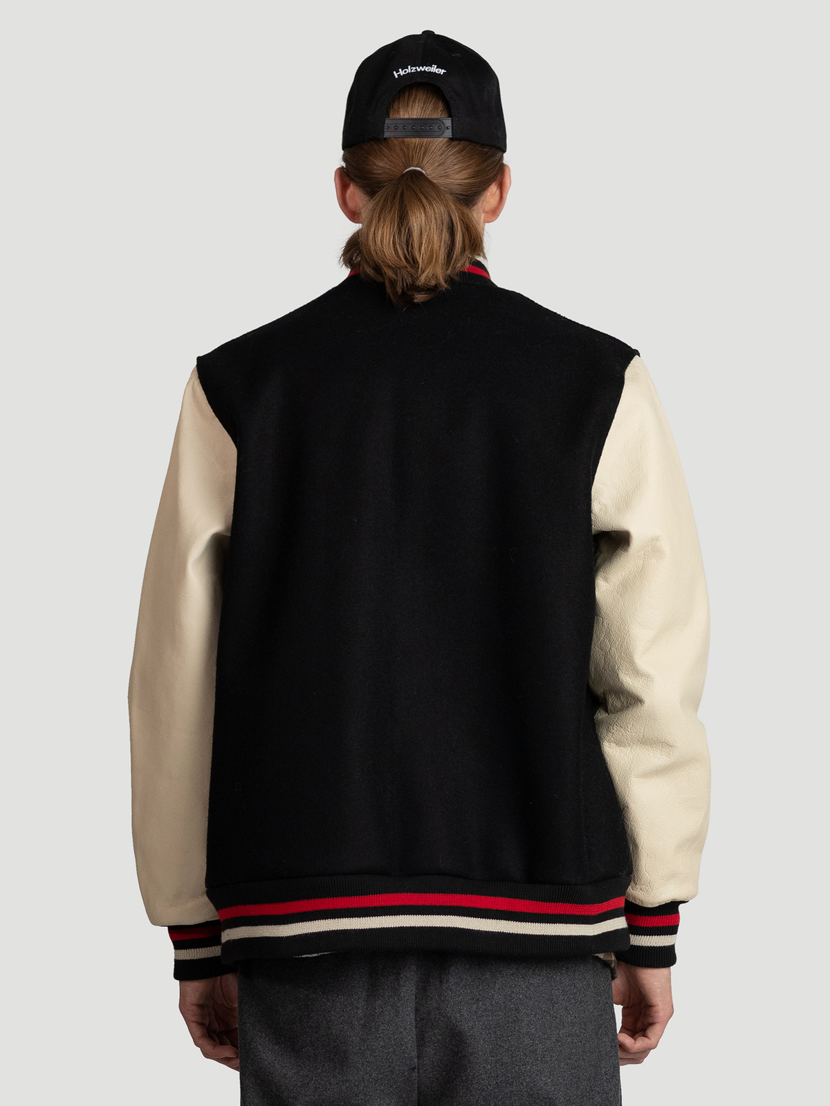 Migo Varsity Jacket Black Mix 4