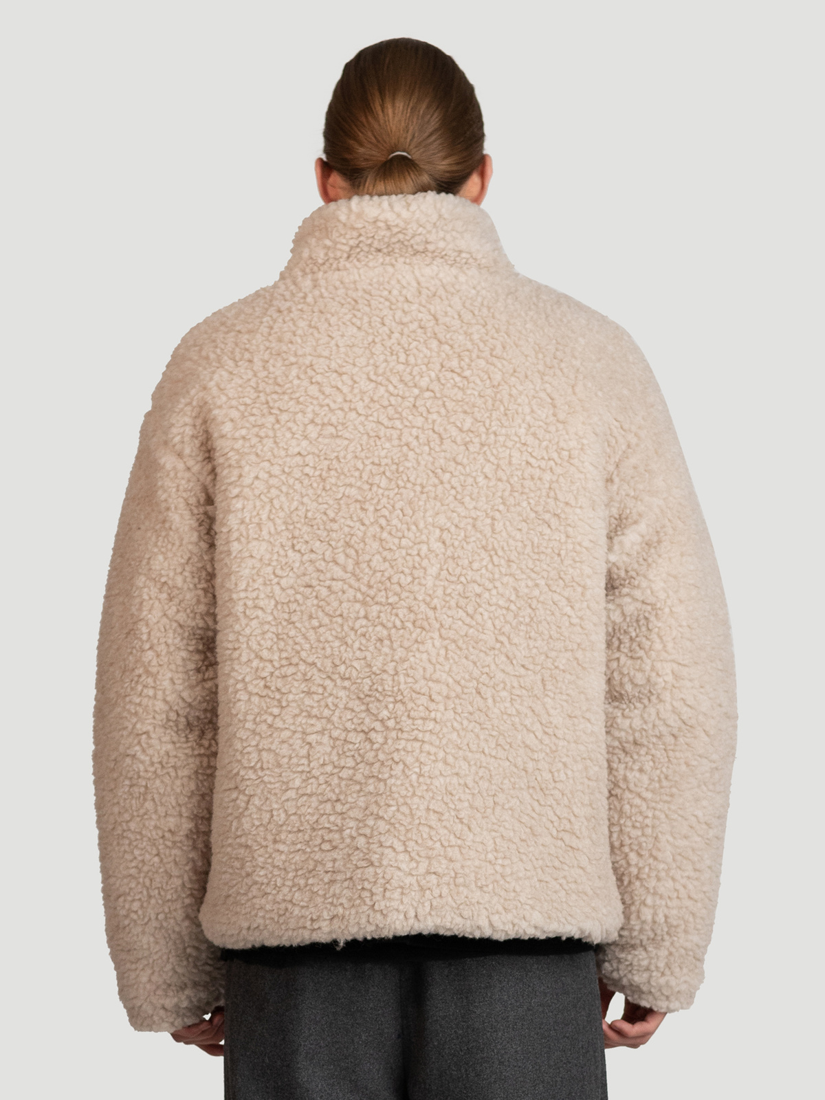 Dida Unisex Sherpa Jacket Sand 8
