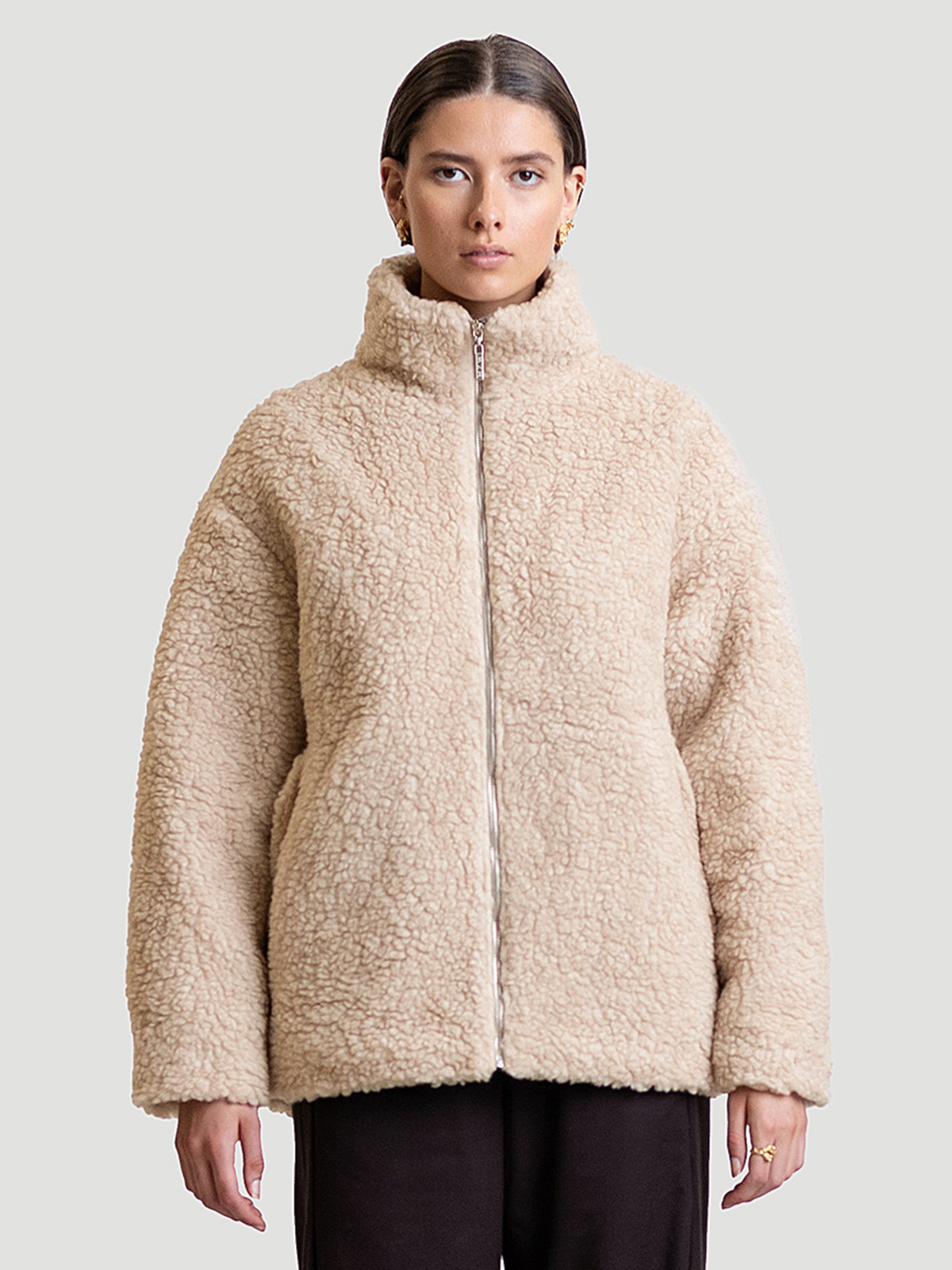M. Dida Sherpa Jacket 21-04 Sand 11