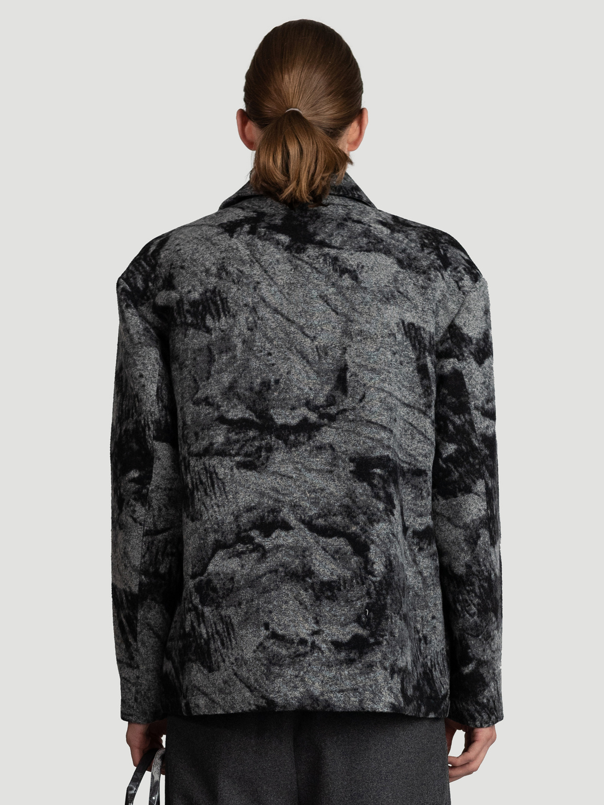 Mila Shirt Jacket Grey Mix 4