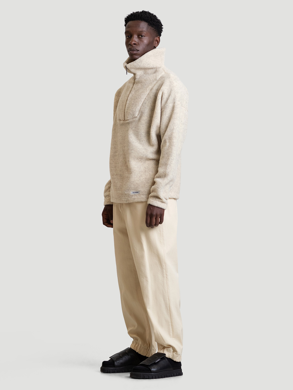 Mase Half Zip Sand Mix 10