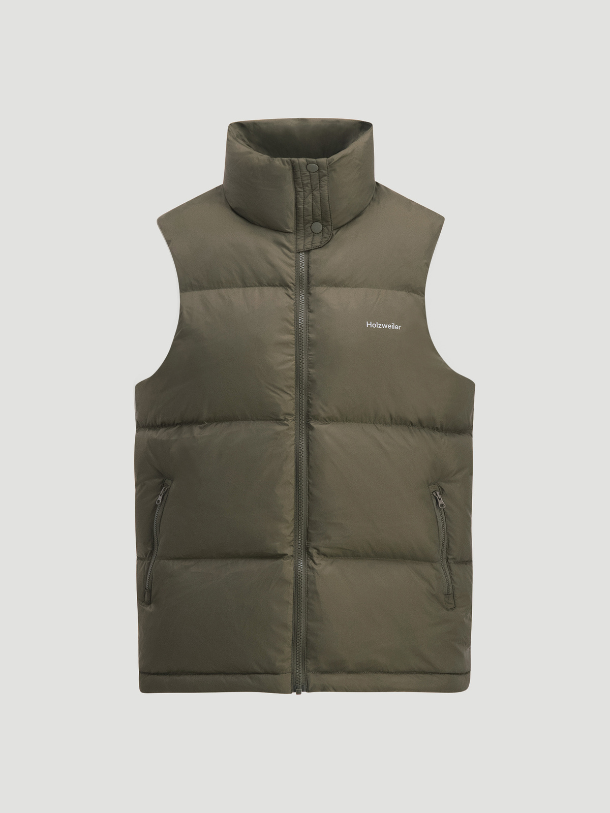 Ail Unisex Down Vest Army 9