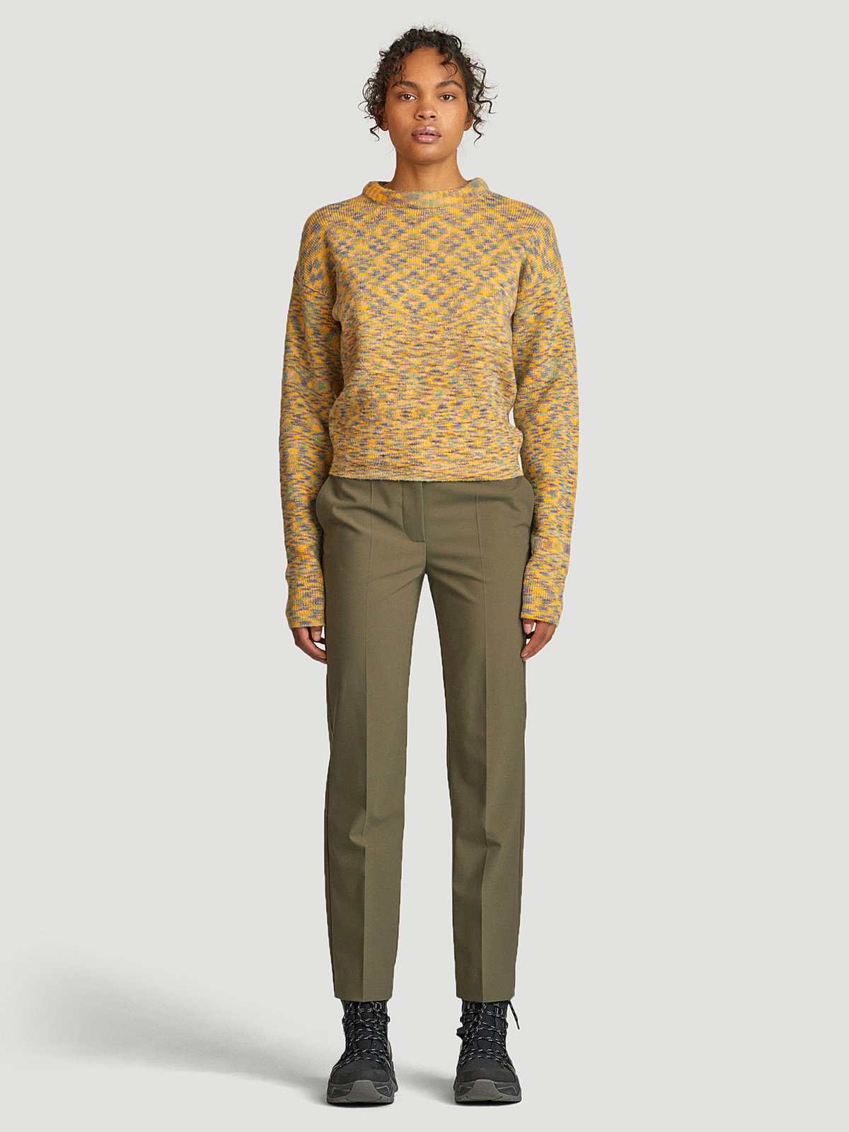 Kiara Trouser Lt. Army 2