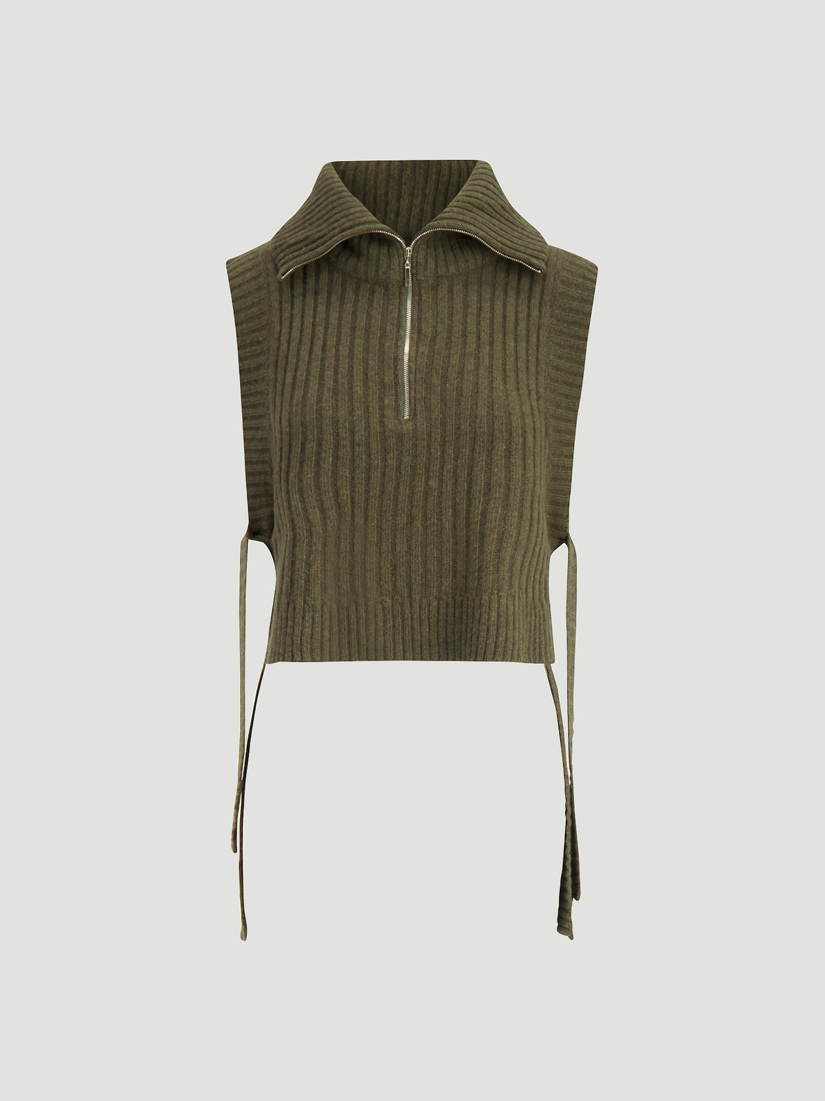 Hafjell Knit Bib Dk. Green 5