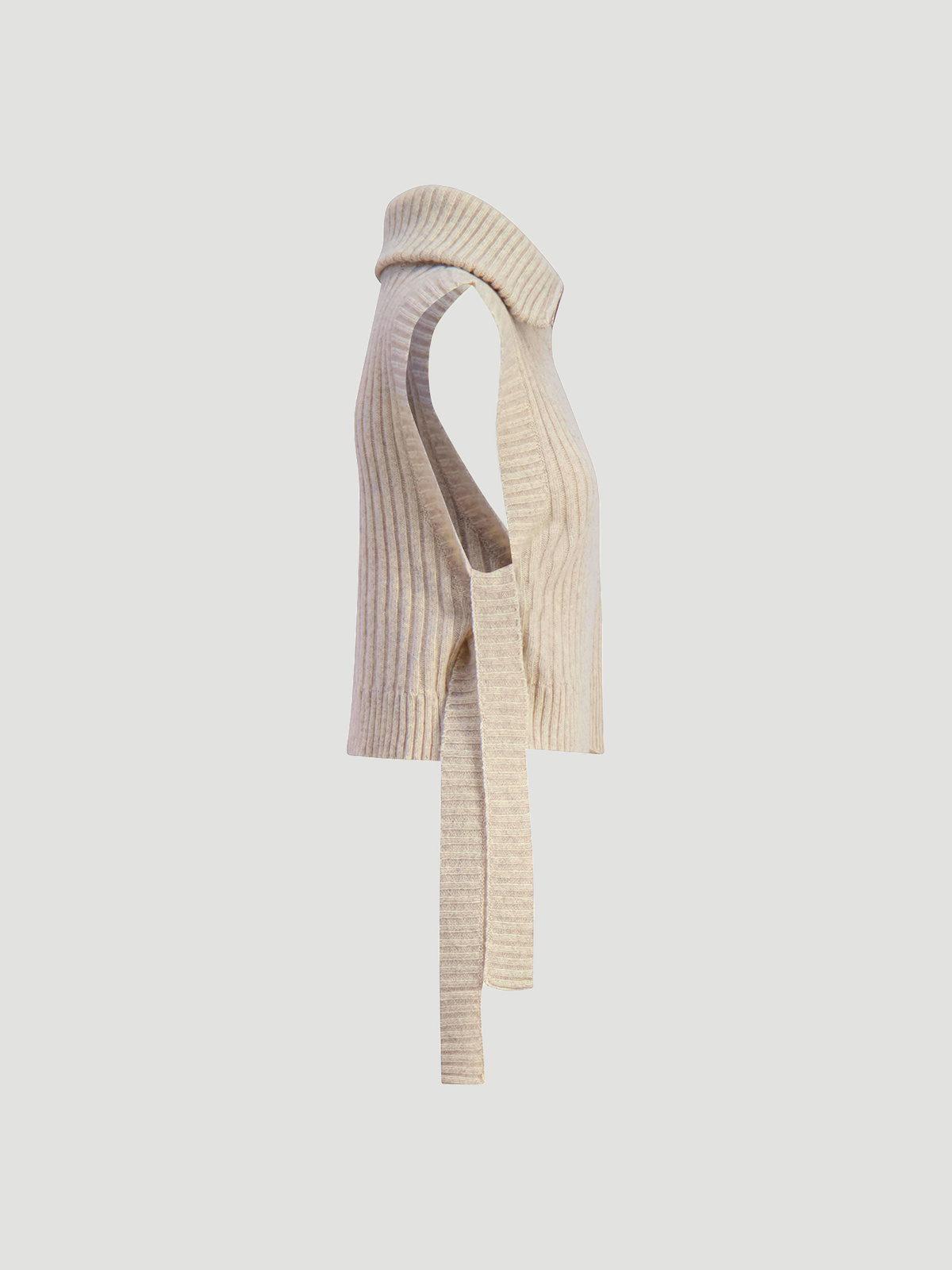 Hafjell Knit Bib Lt. Grey 6