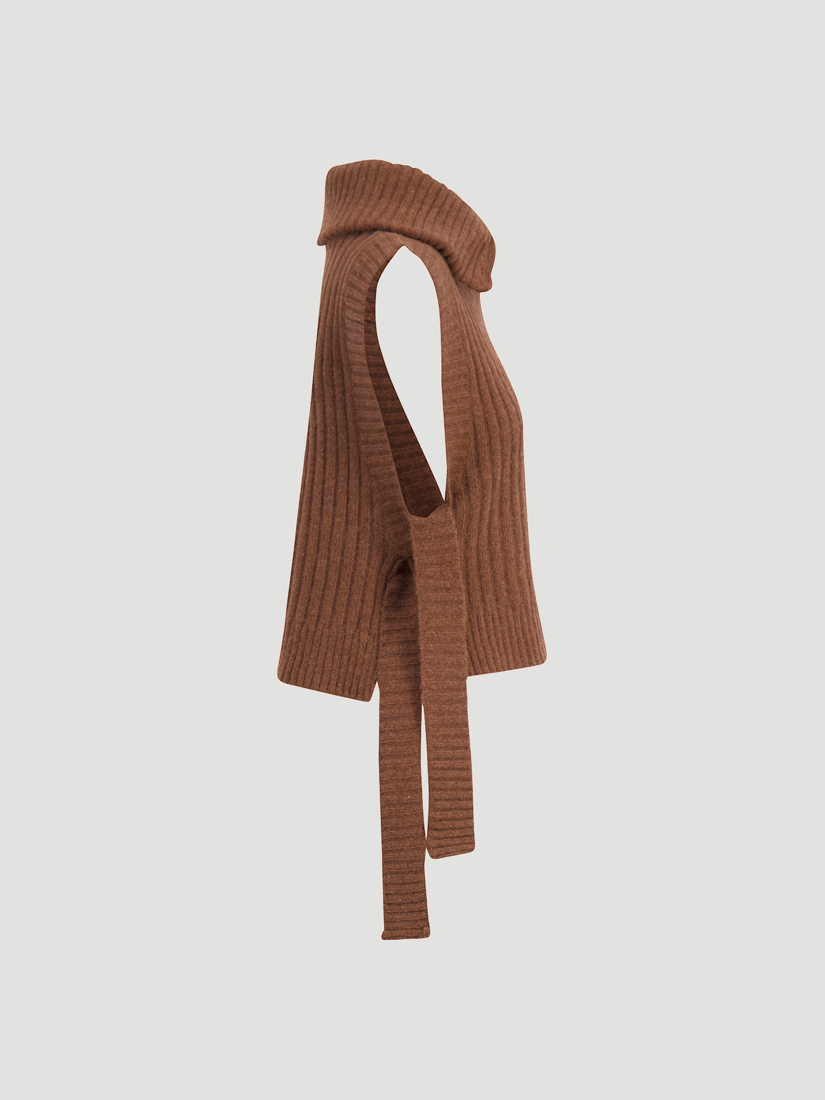 Hafjell Knit Bib Brown 6