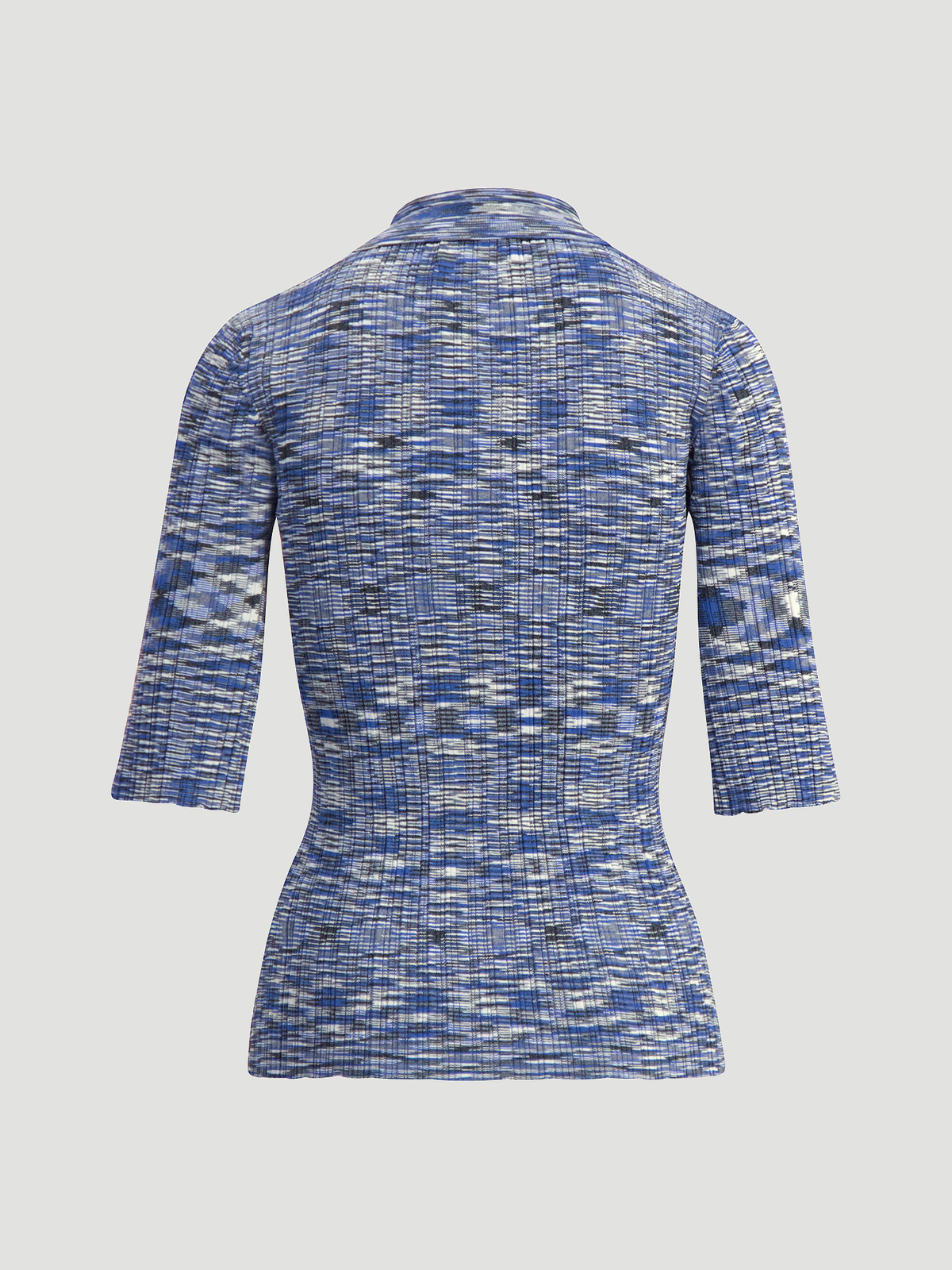 Smooth Knit Top Blue Mix 5