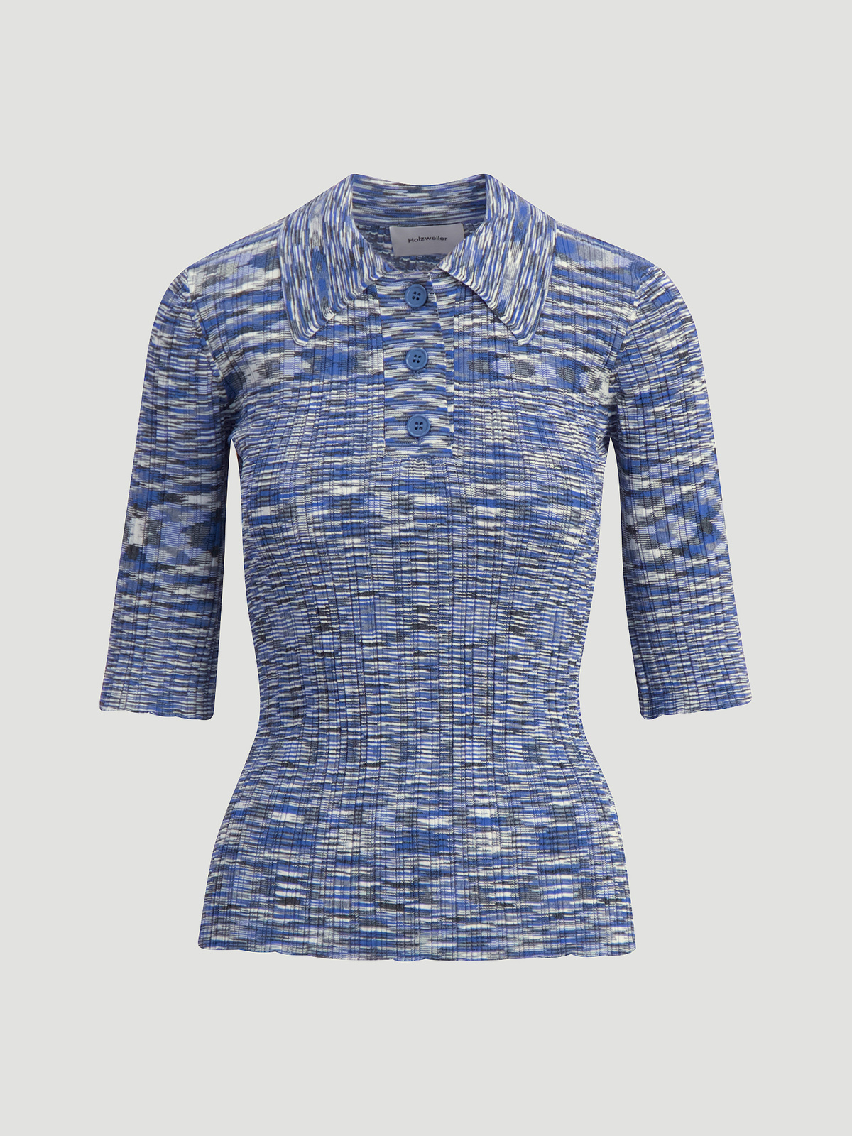 Smooth Knit Top Blue Mix 0