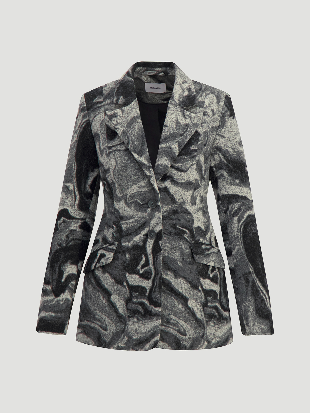 Angelonia Jaquard Blazer Grey Mix 5