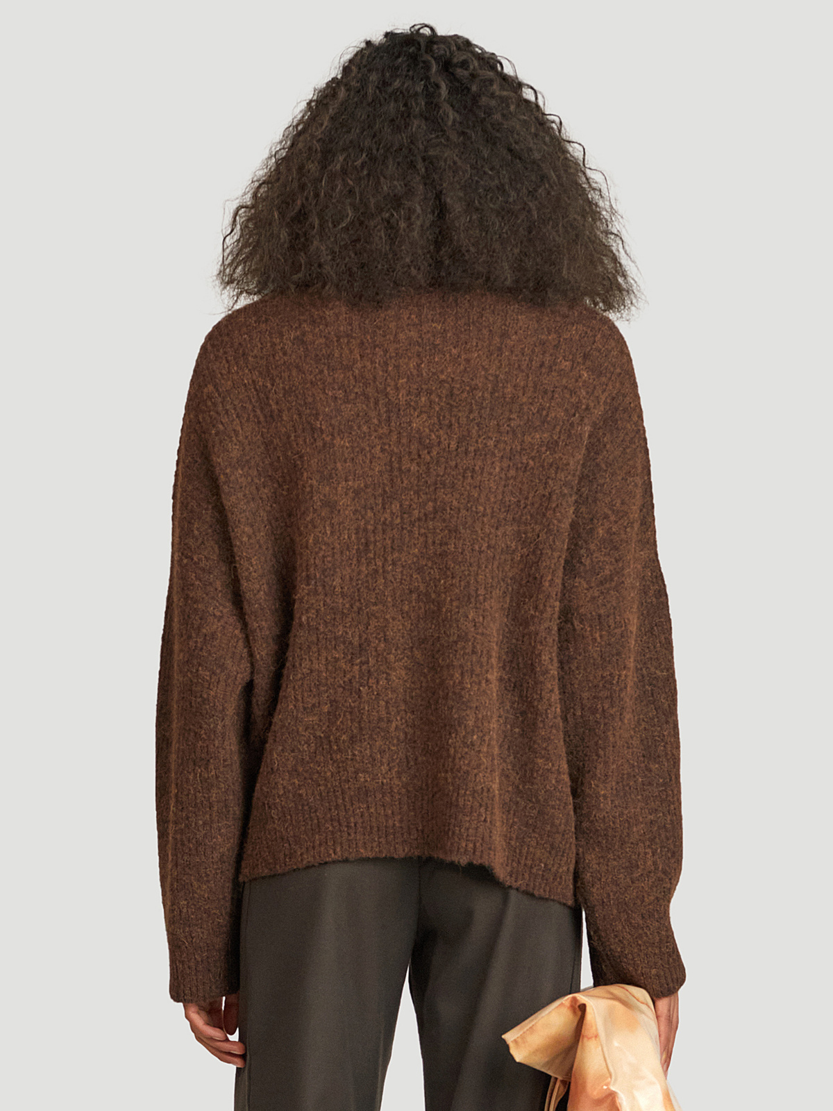 Drive Knit Cardigan Brown 3