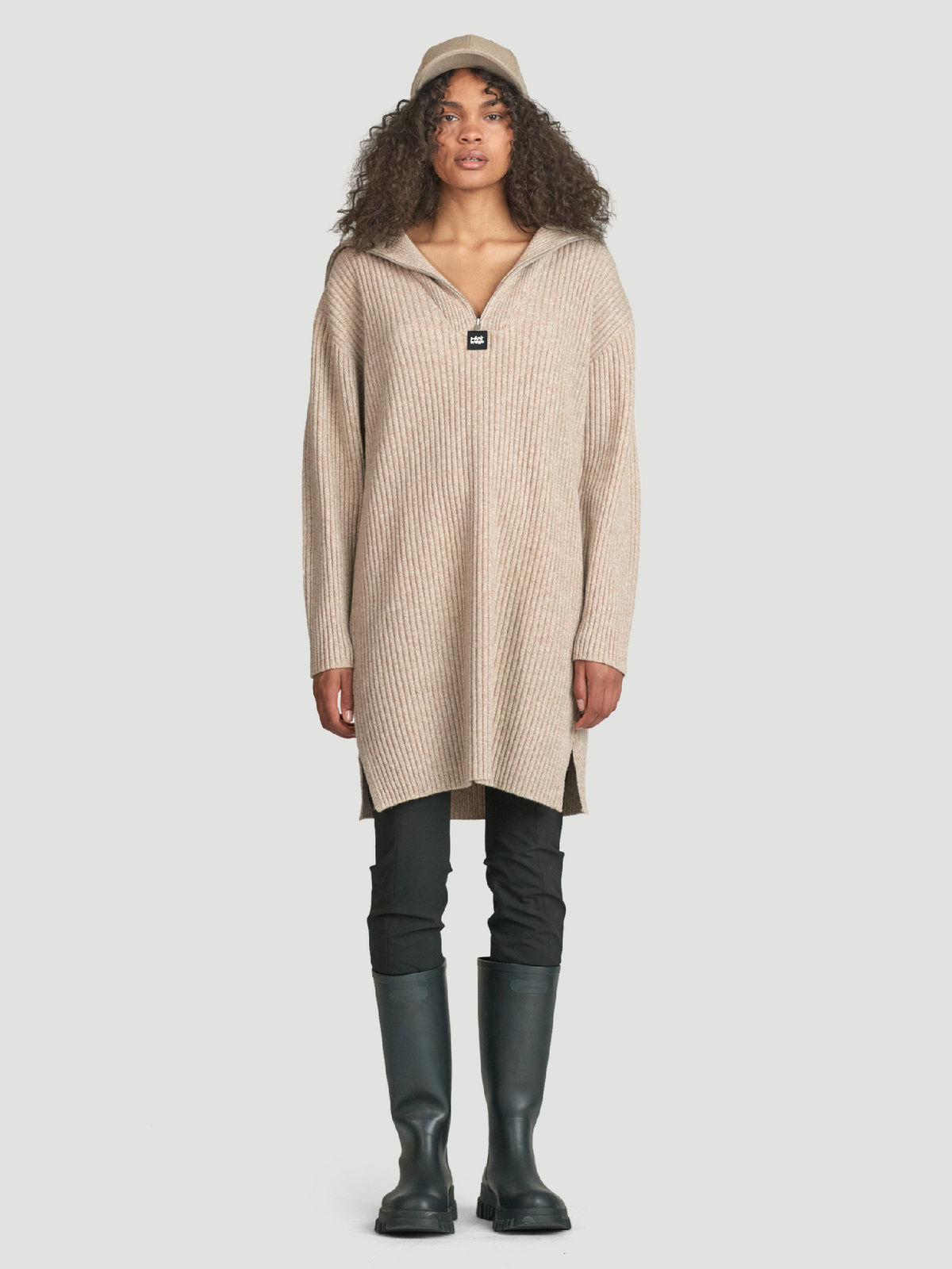 Float Knit Dress Sand 0