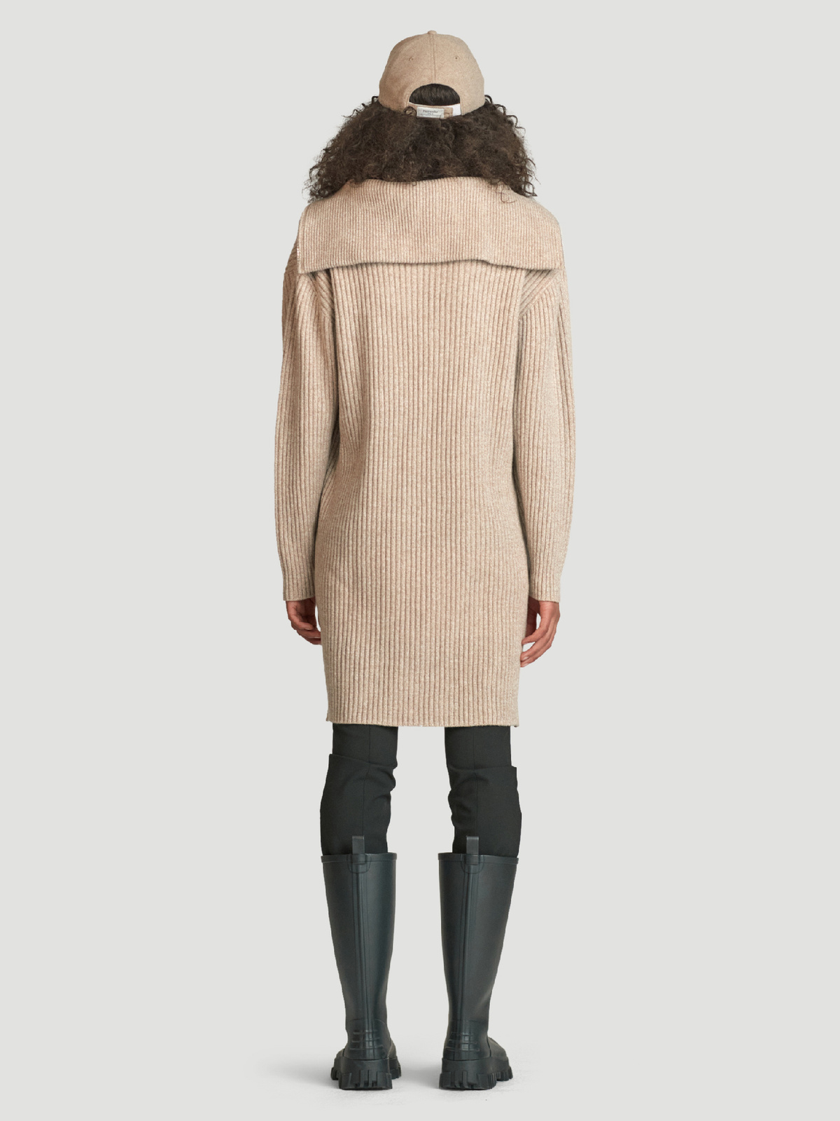 Float Knit Dress Sand 2