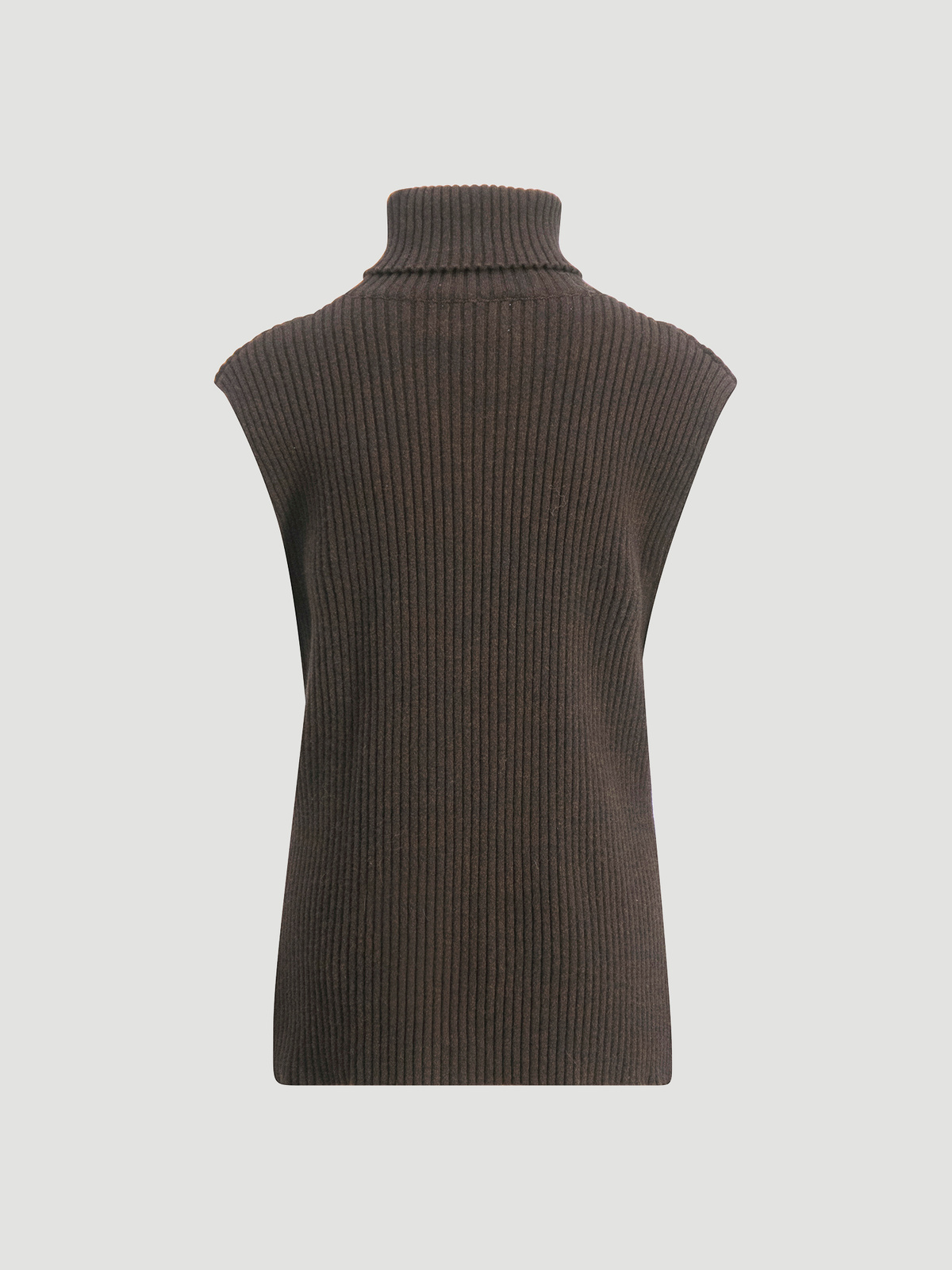 Justice Knit Vest Dk. Brown 7