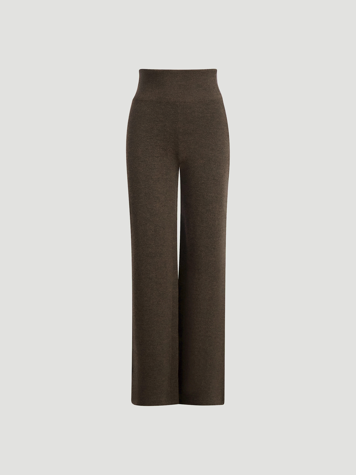 Aura Knit Trouser Dk. Brown 5