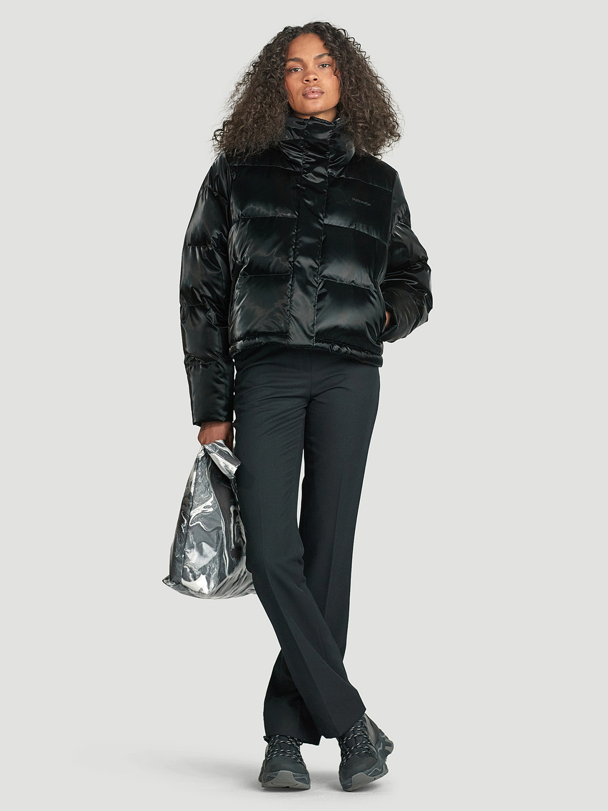 Tislei Shiny Down Jacket Black 0