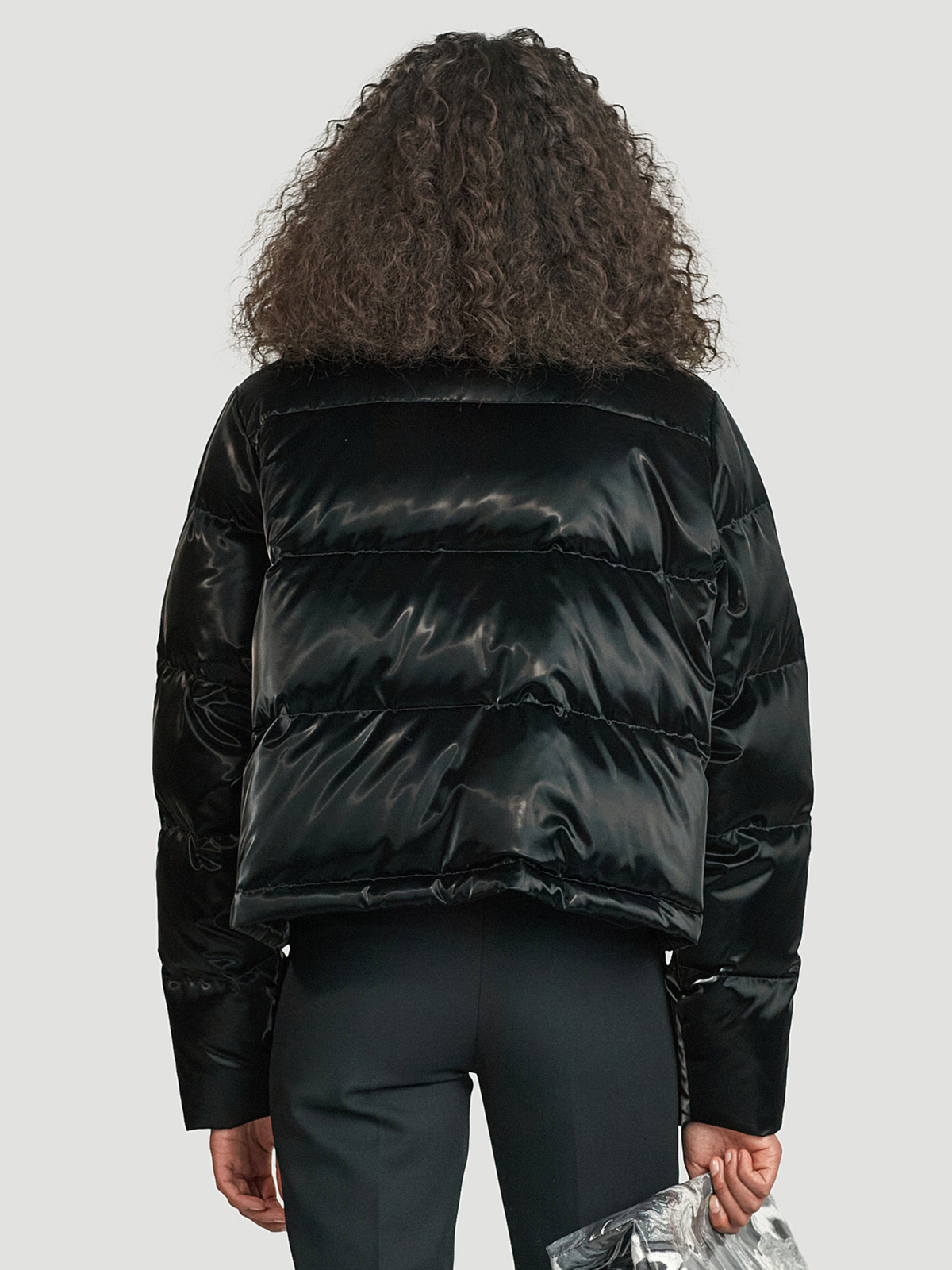 Tislei Shiny Down Jacket Black 4