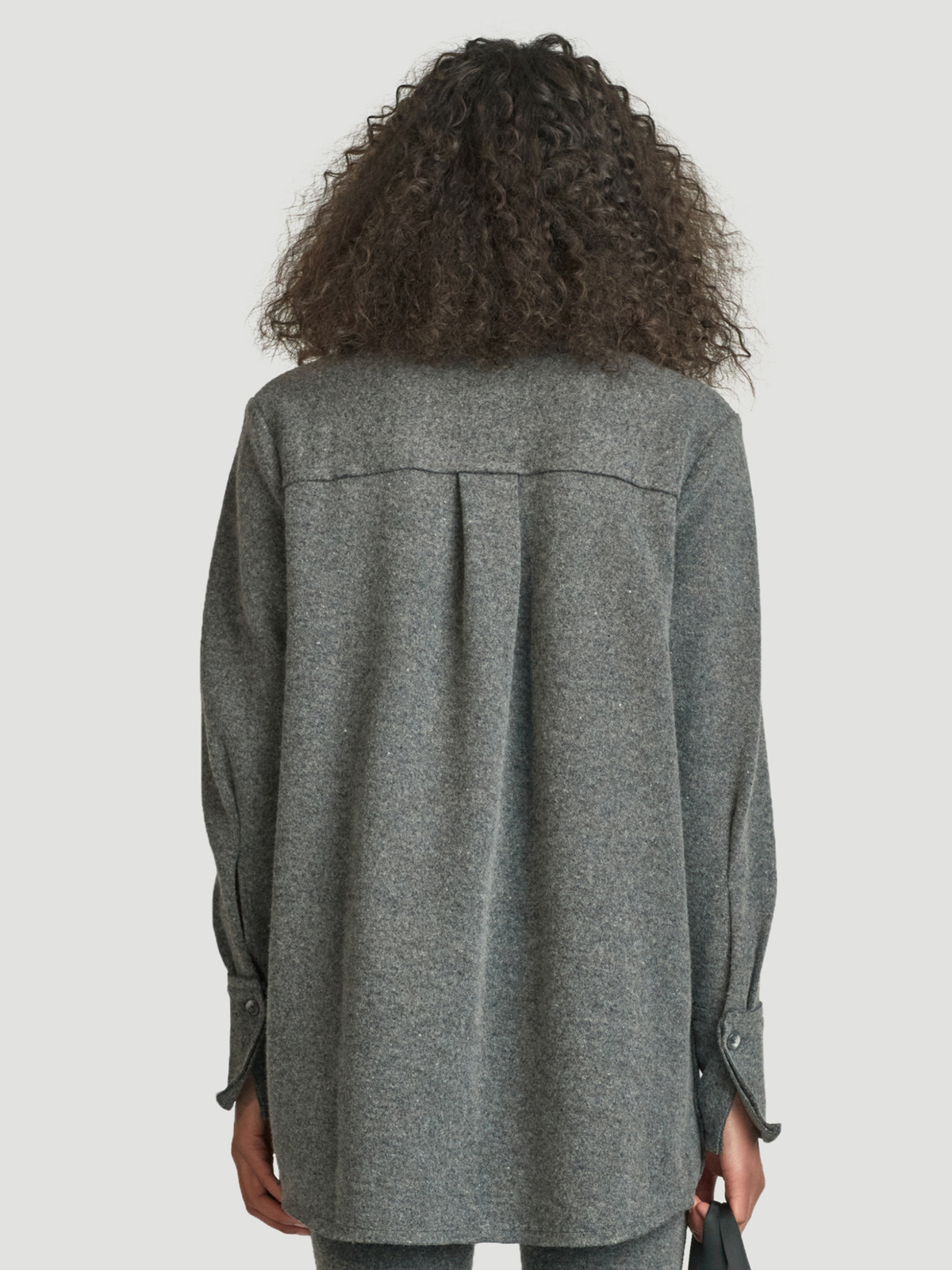 Ro Wool Shirt Dk. Grey 4