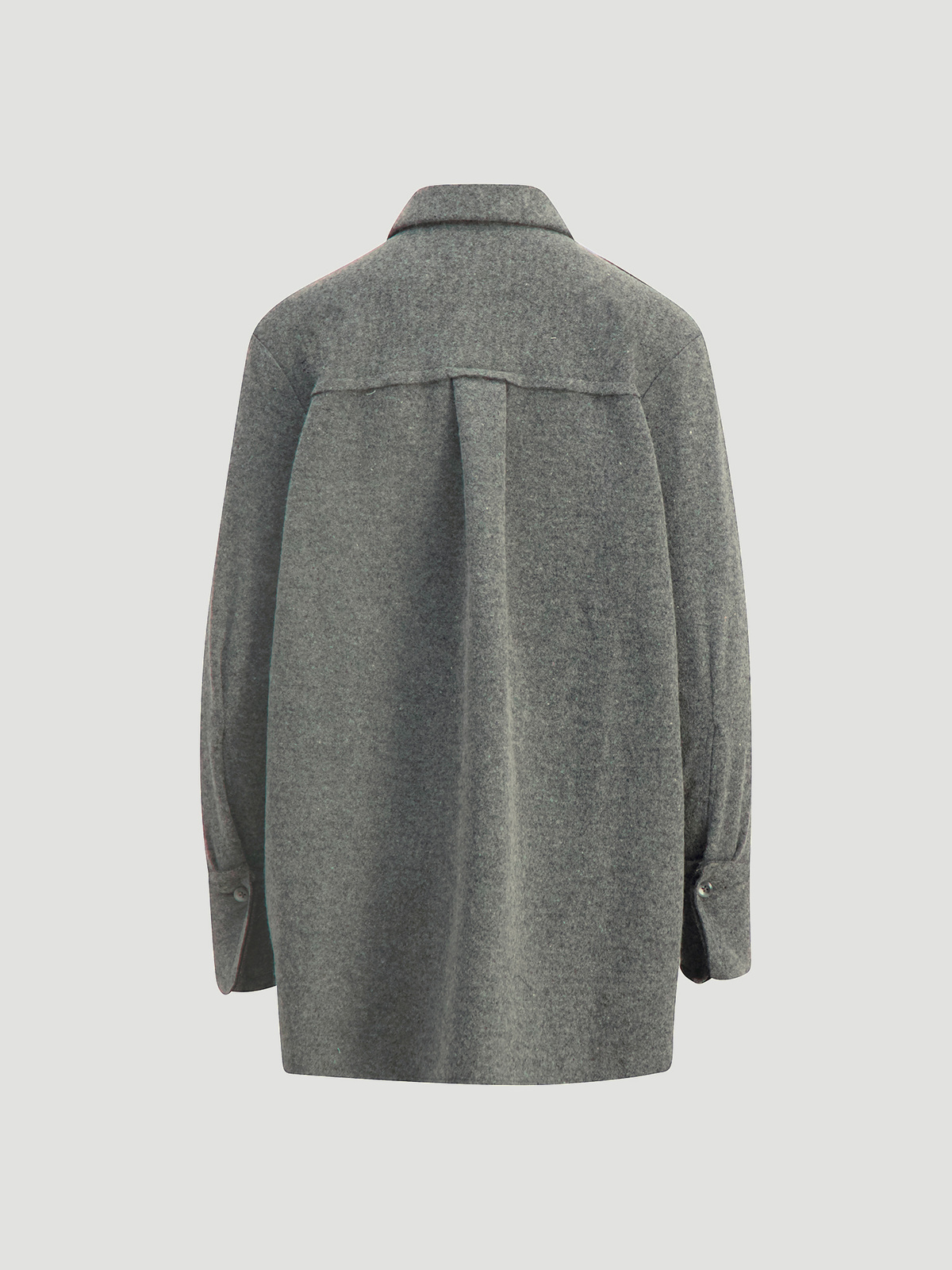 Ro Wool Shirt Dk. Grey 6