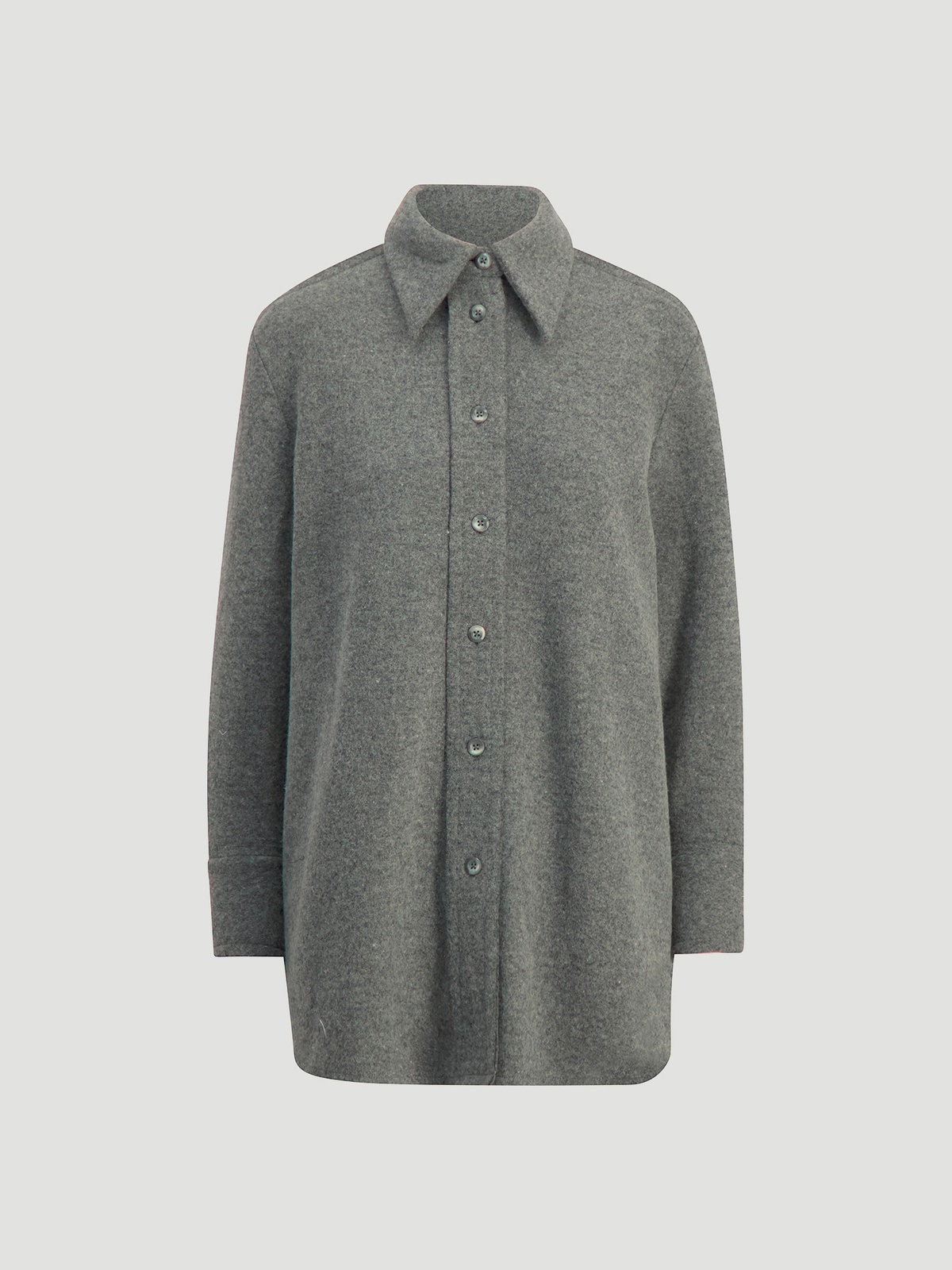 Ro Wool Shirt Dk. Grey 5