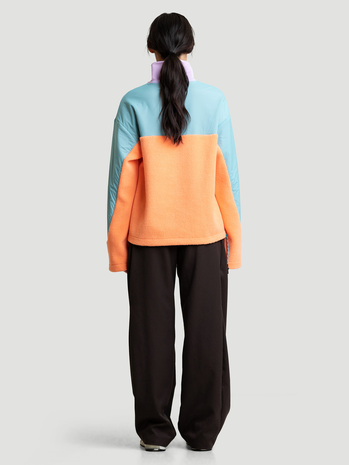 Hanger Fleece Half Zip Coral Lilac 12