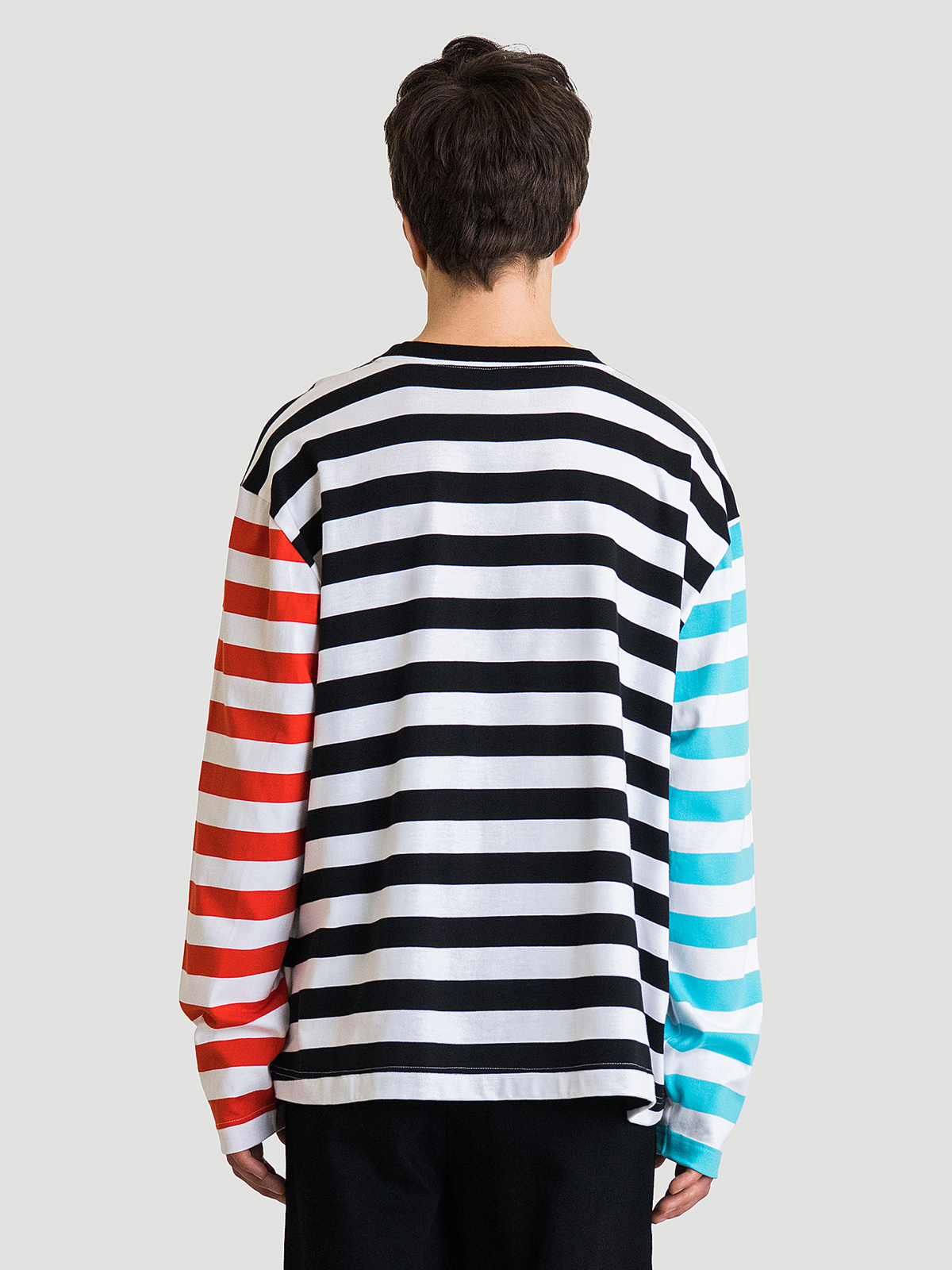 Hanger Multi Striped Longsleeve Black Mix 11