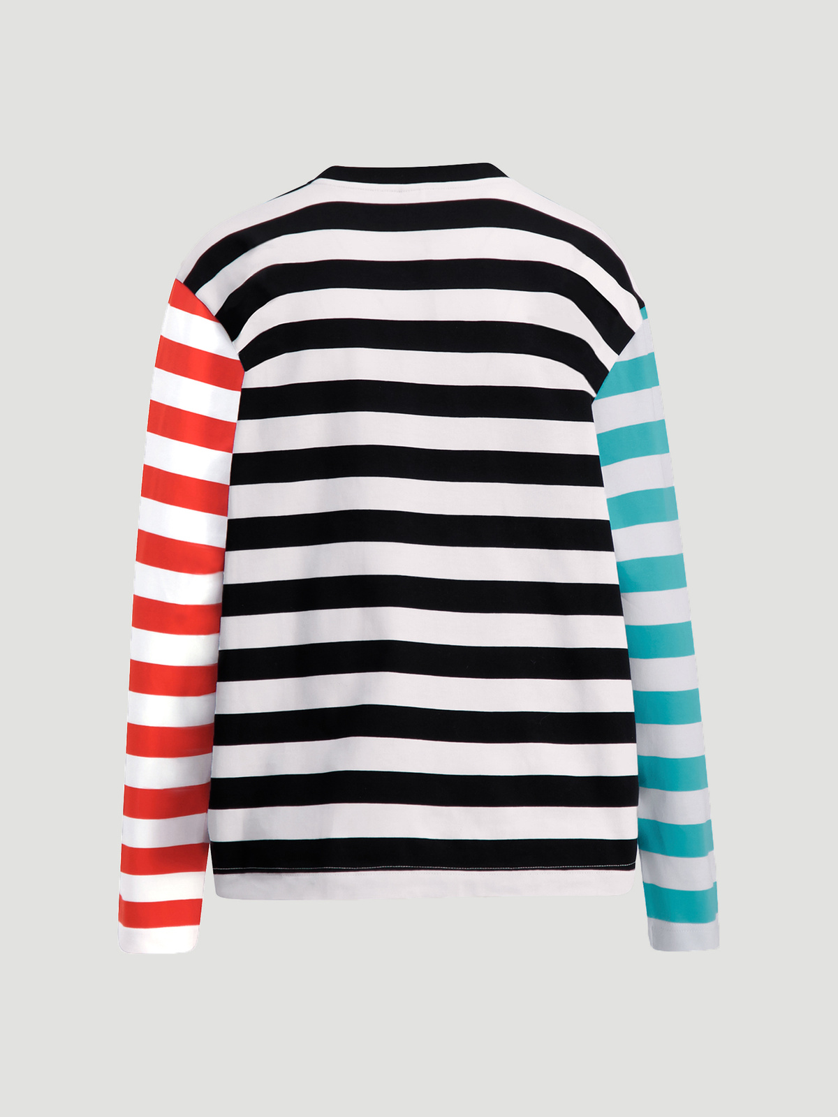 Hanger Multi Striped Longsleeve Black Mix 2