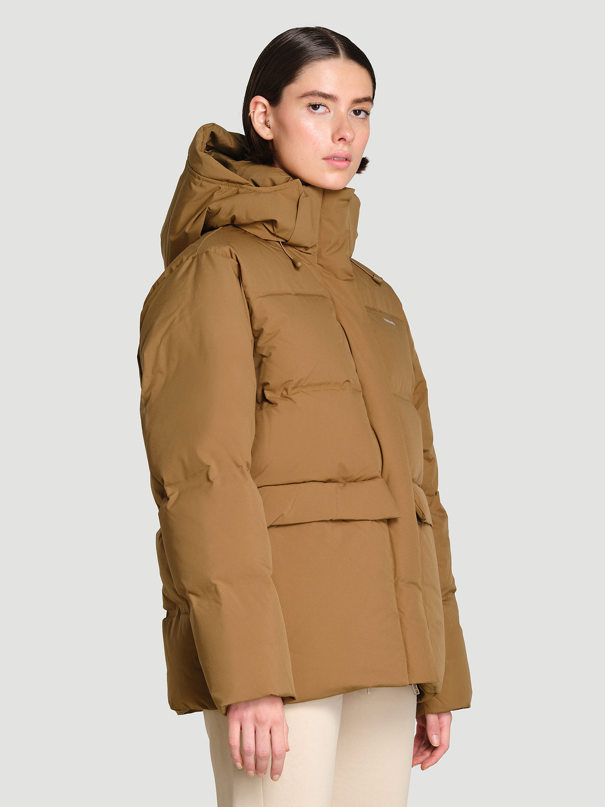 Besseggen Down Jacket Lt. Brown 3