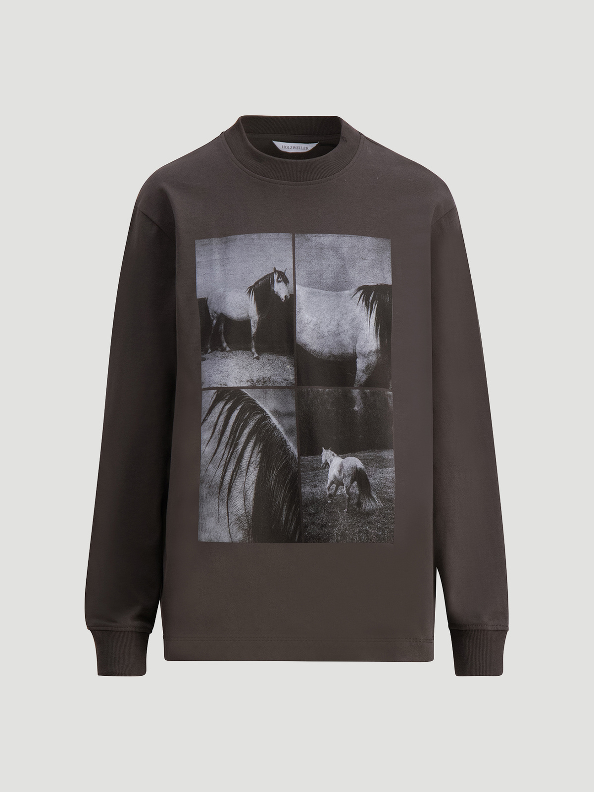 Luring Print LS Dk. Grey 5