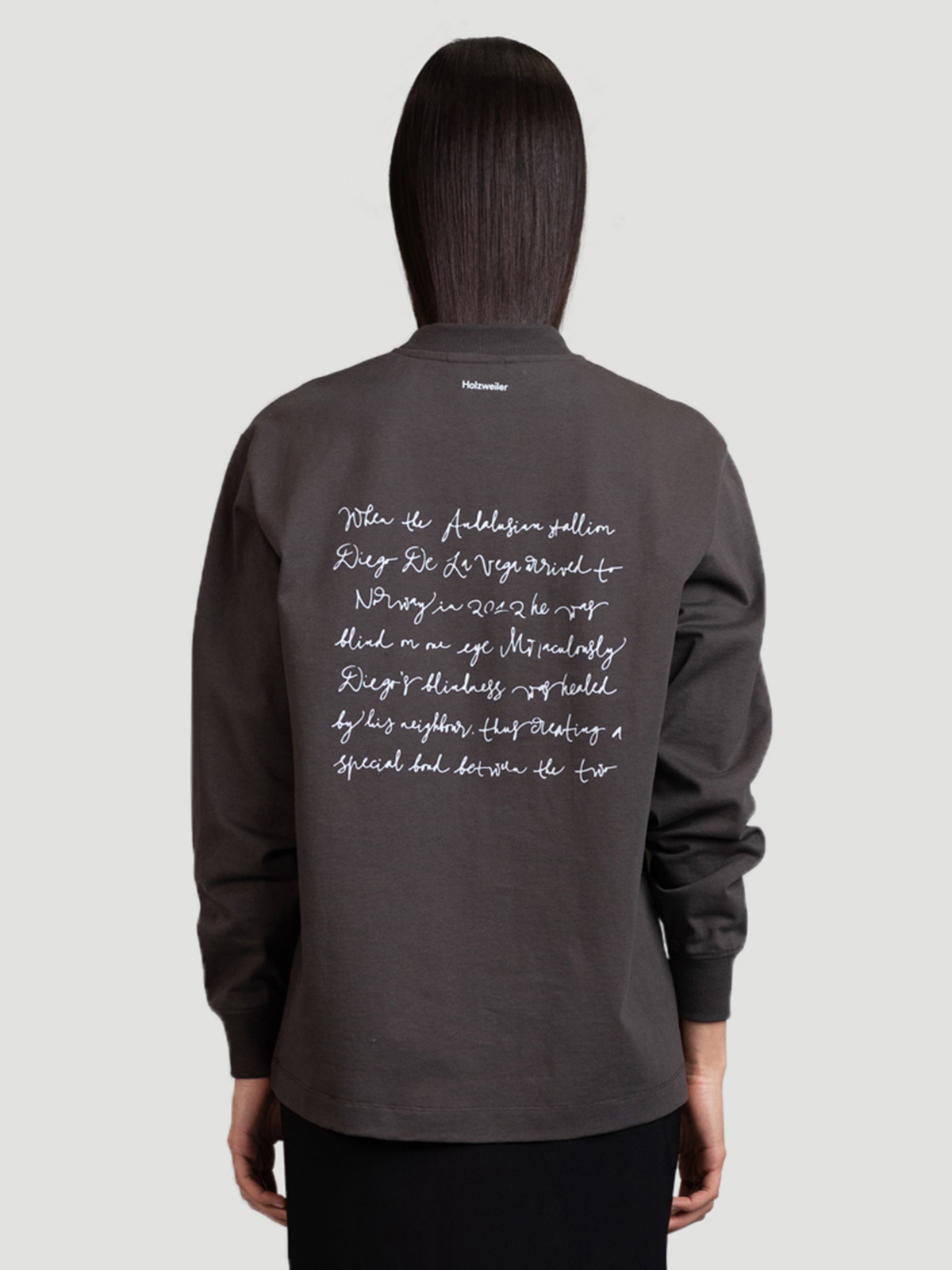 Luring Print LS Dk. Grey 4