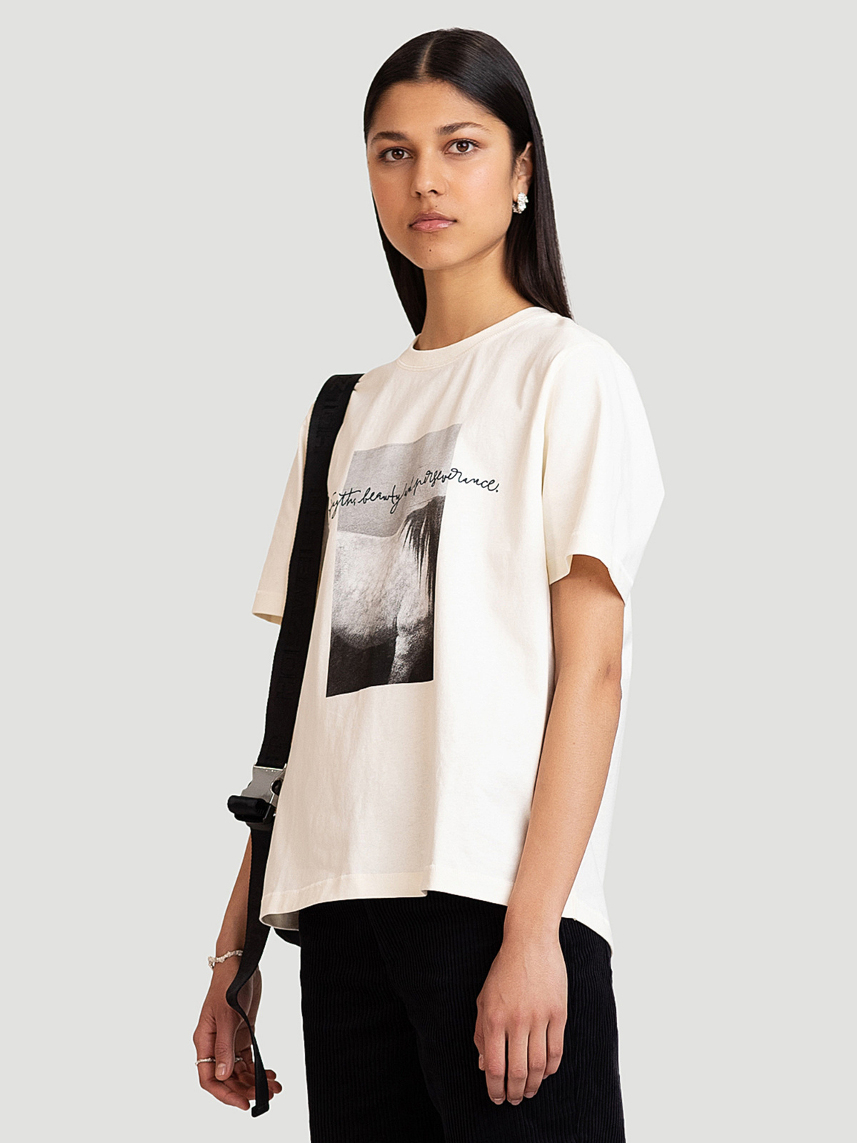 Kjerag Print Tee Ecru 1