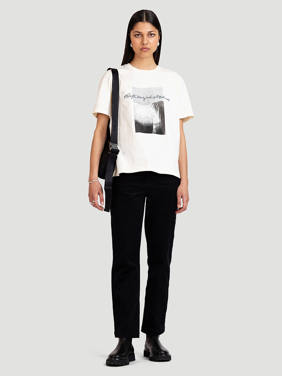 Kjerag Print Tee Ecru 2