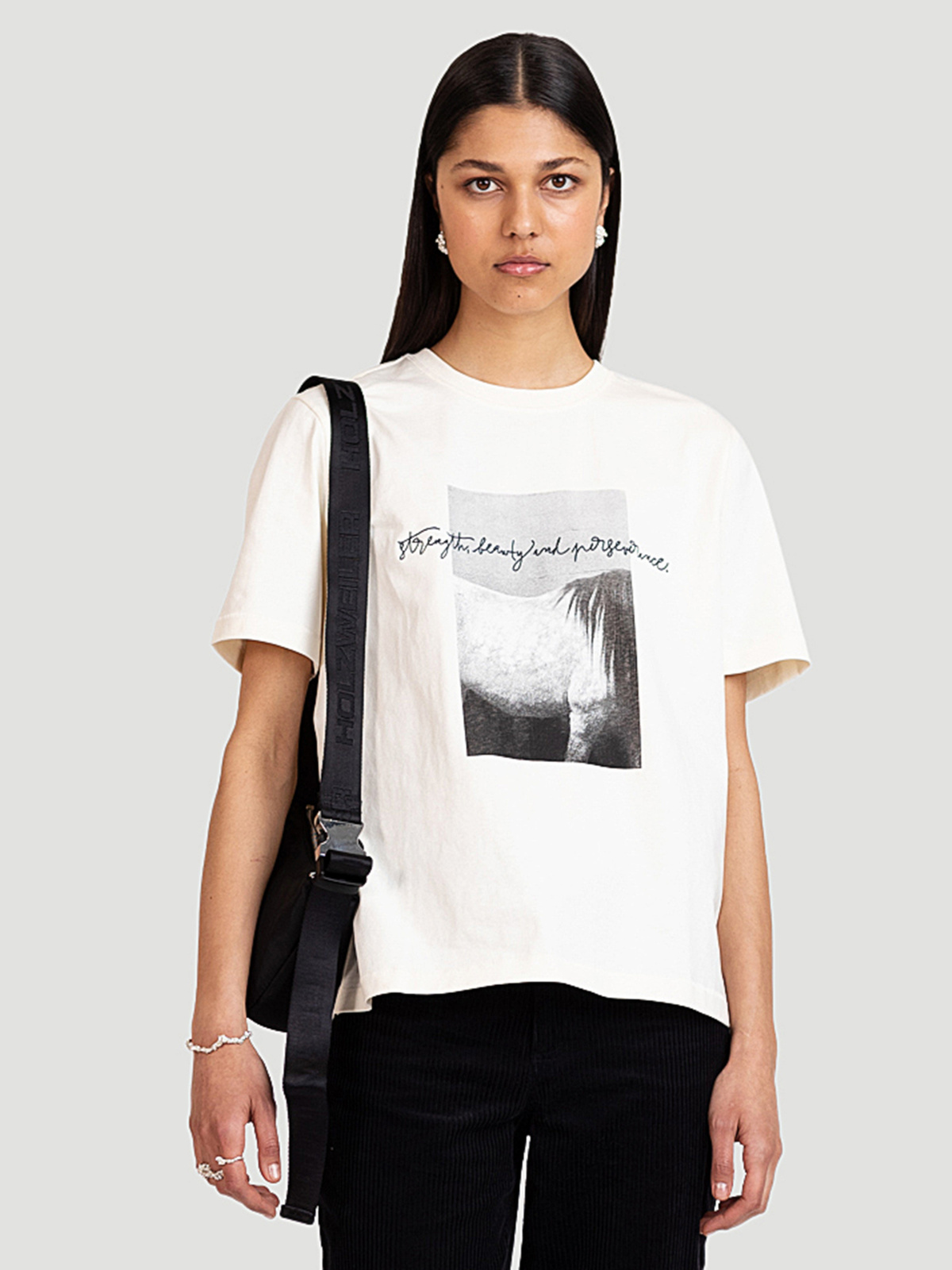 Kjerag Print Tee Ecru 0