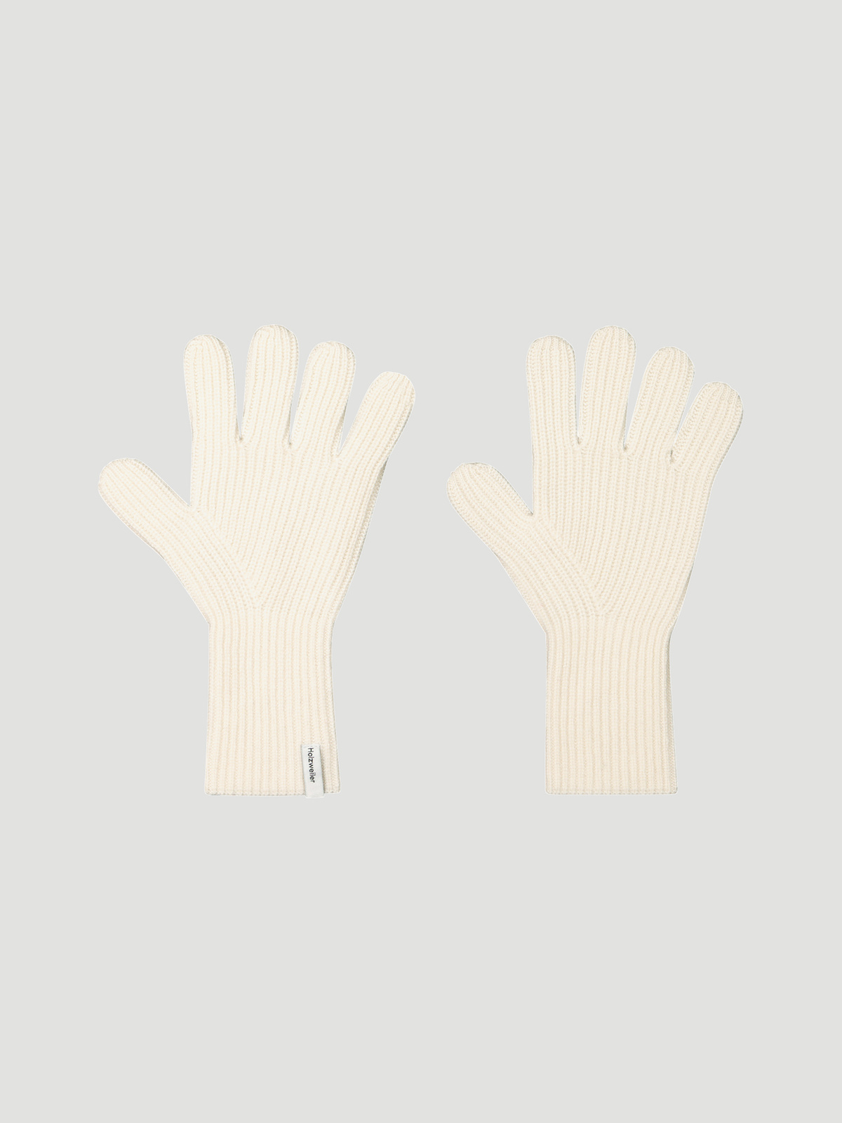 Tiem Cashmere Mittens Ecru 1