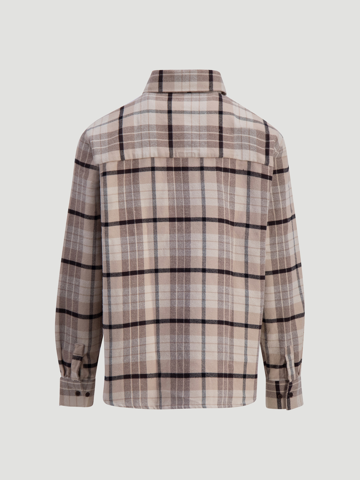 Elja Shirt Ecru Check 5