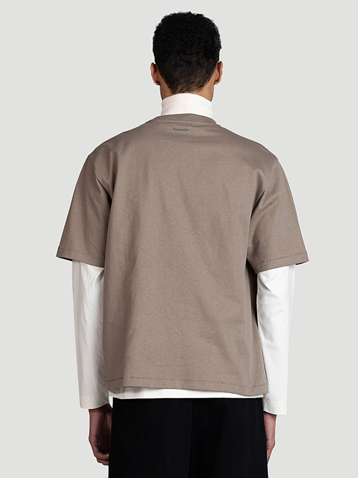 Fleur Tee Taupe 3