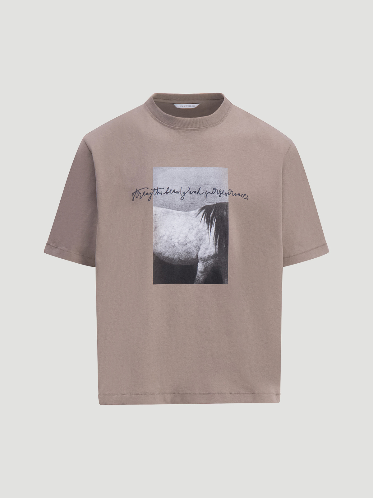 Fleur Tee Taupe 4