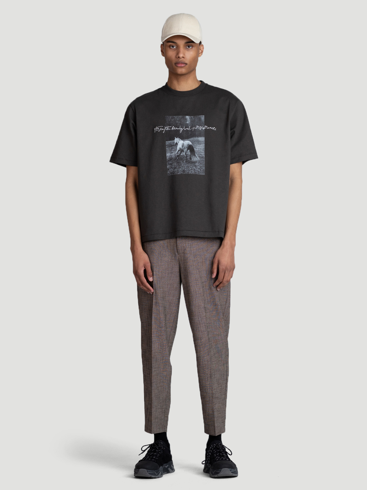 Fleur Tee Dk. Grey 2