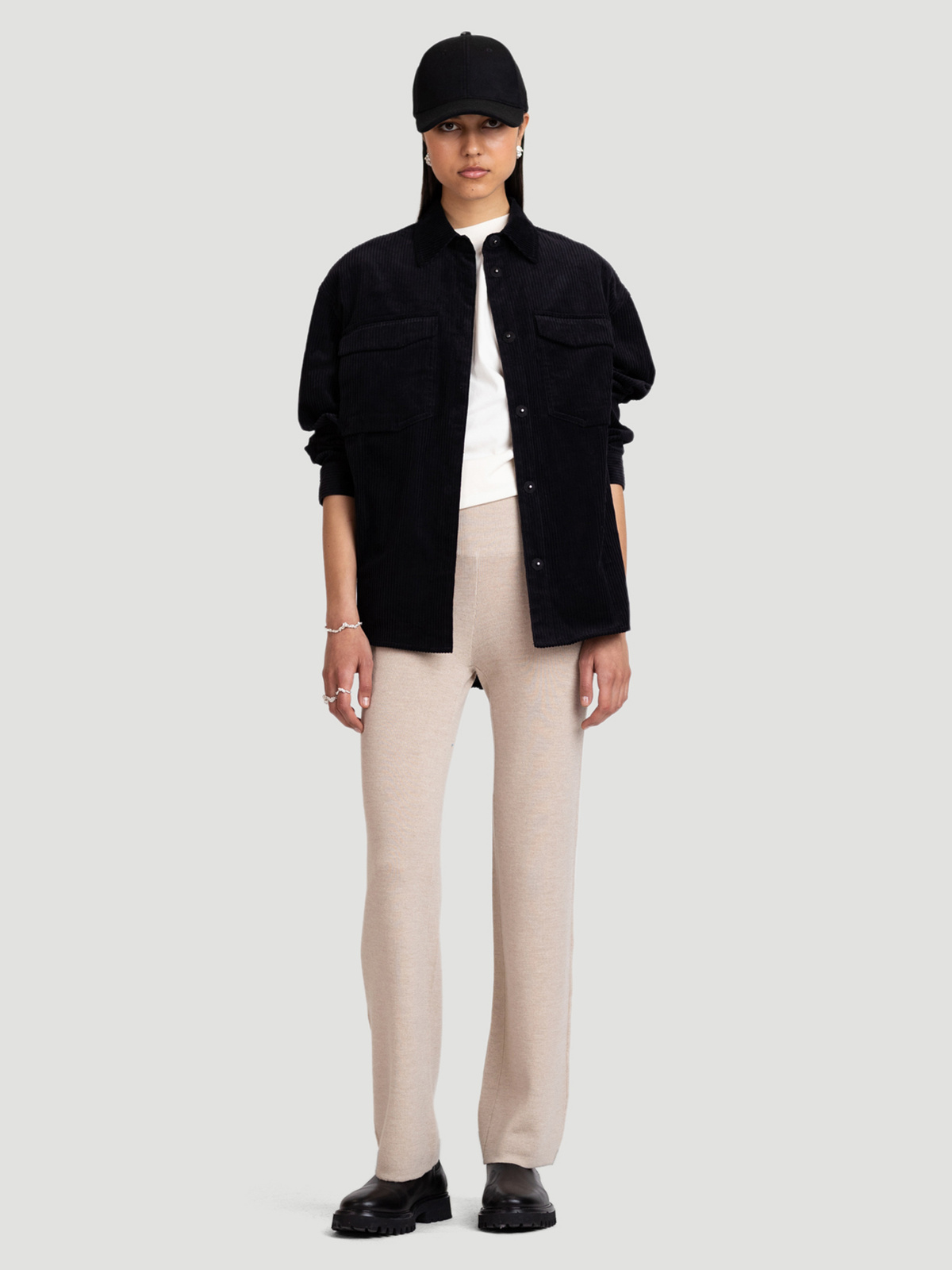Aura Knit Trouser Sand 0