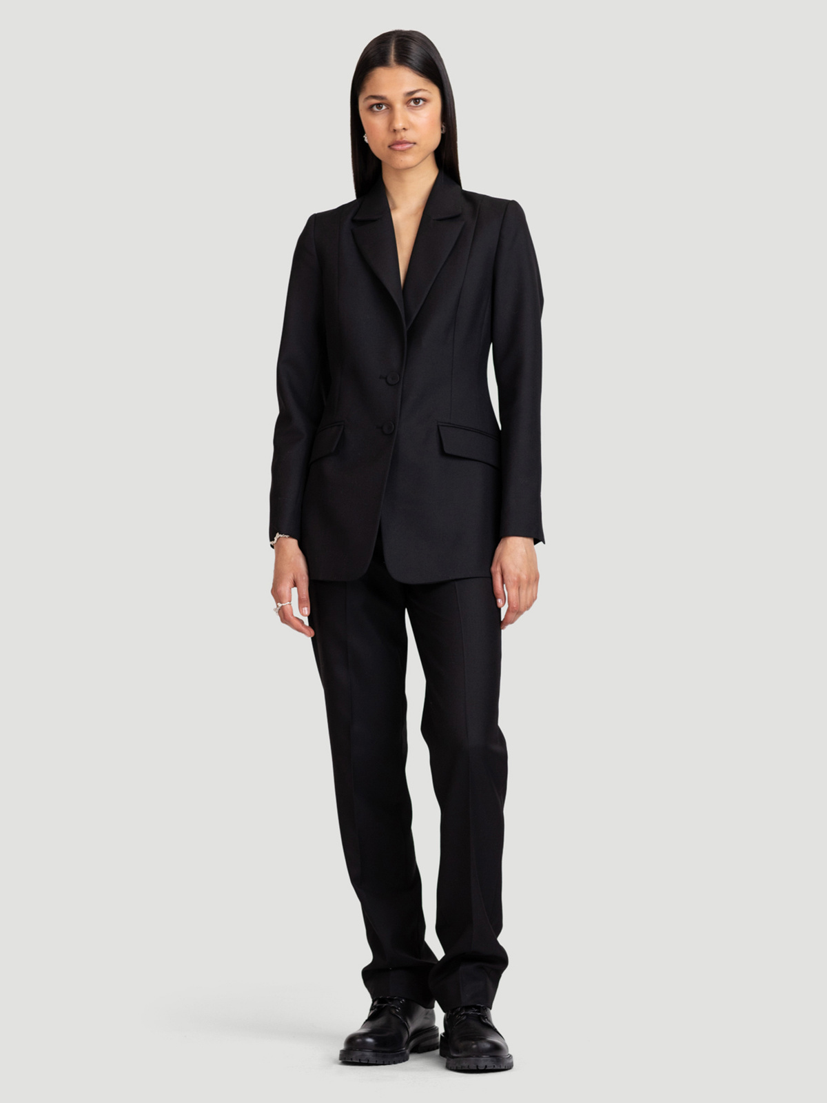 Angelonia Structure Blazer Black 2