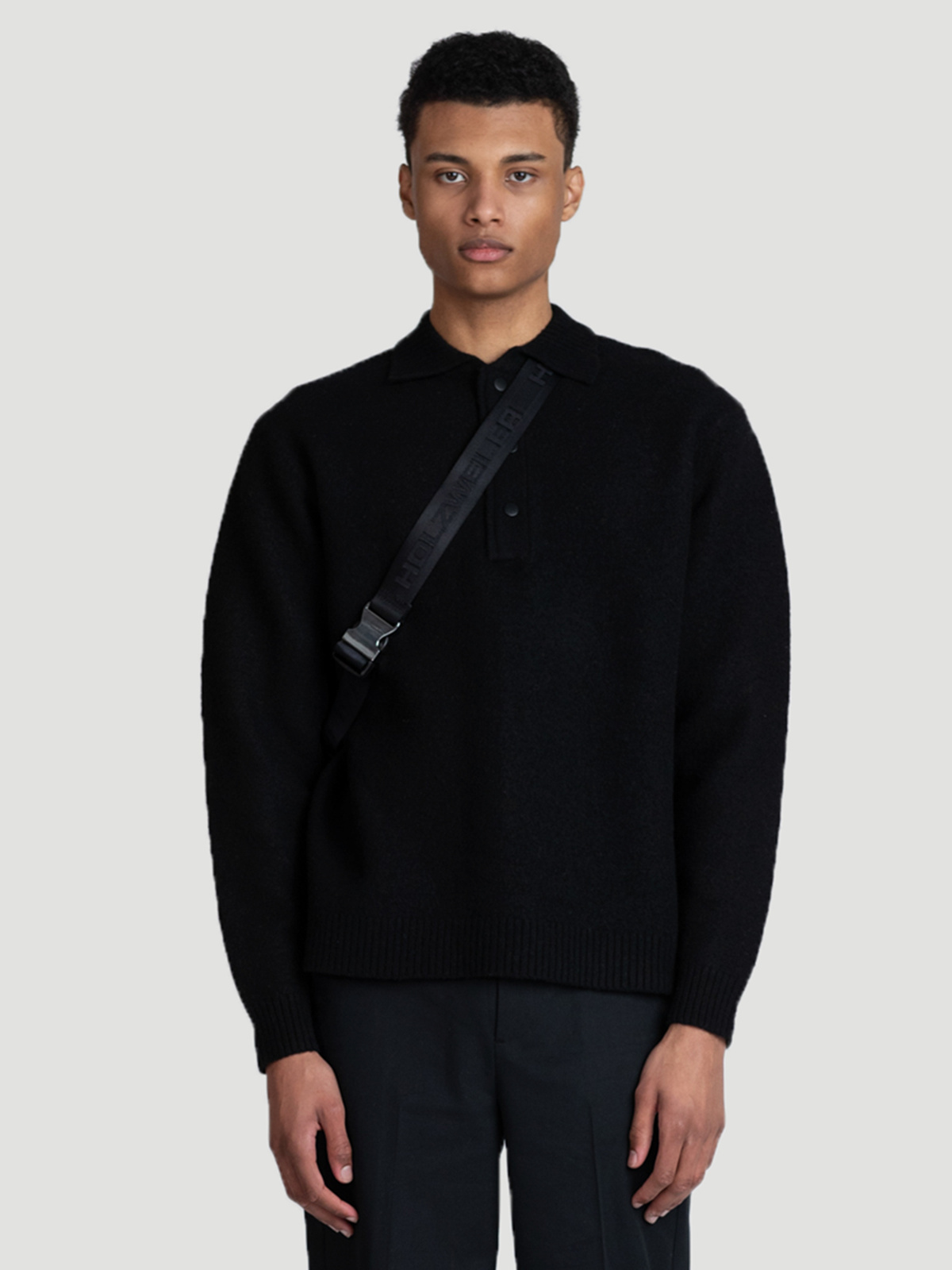 Bacha Knit Polo Black 0