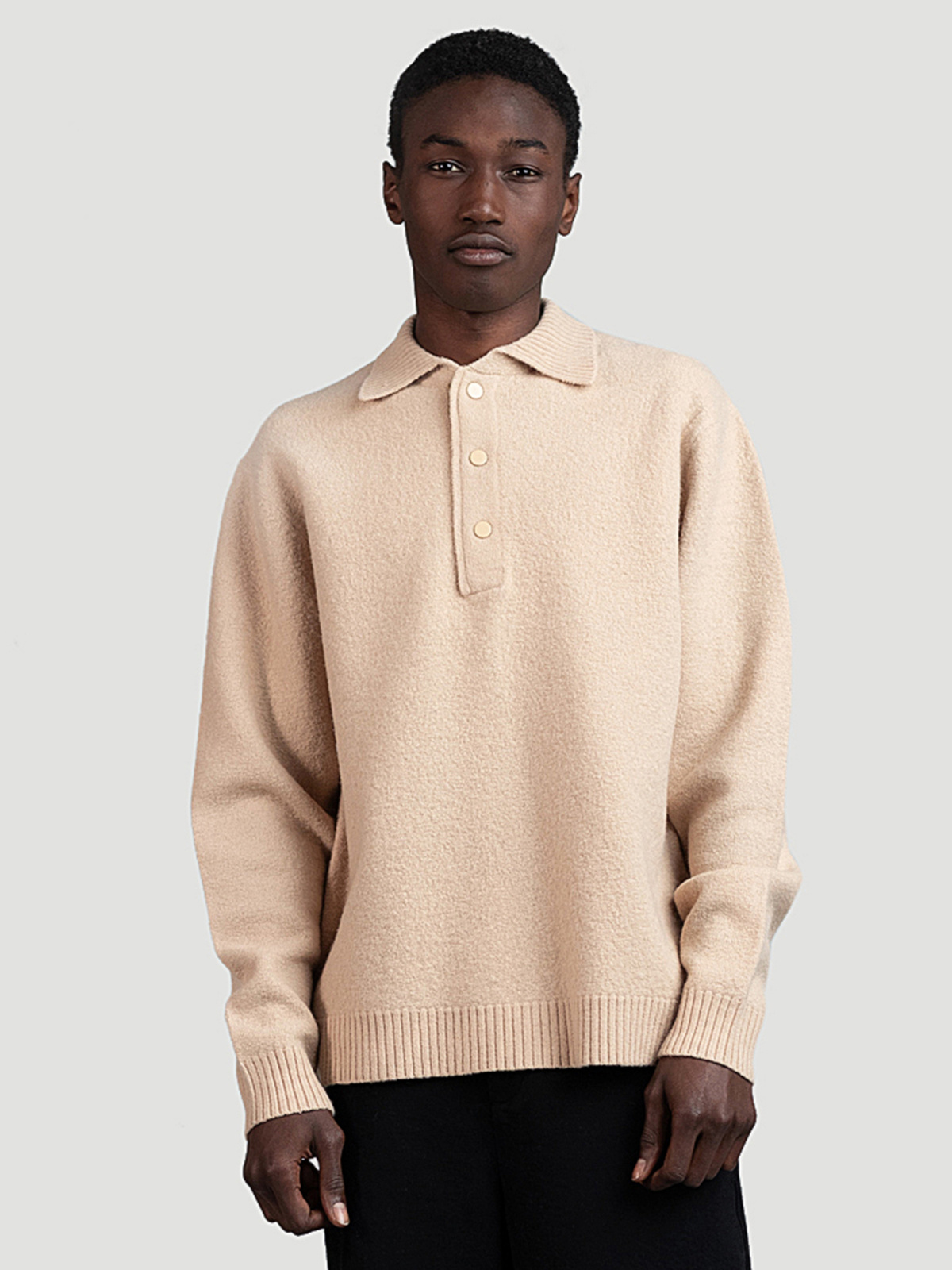 Bacha Knit Polo Sand 0
