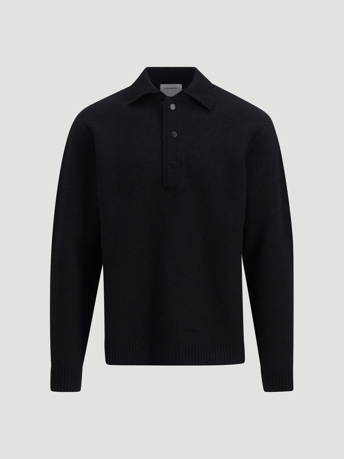 Bacha Knit Polo Black 4