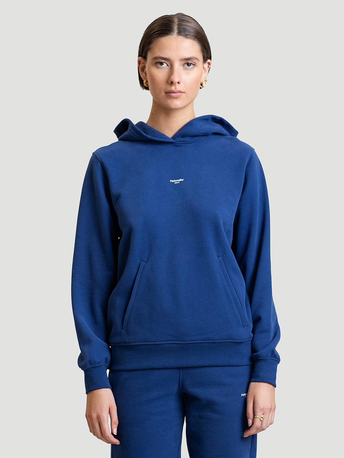 W. Oslo Hoodie Navy 0