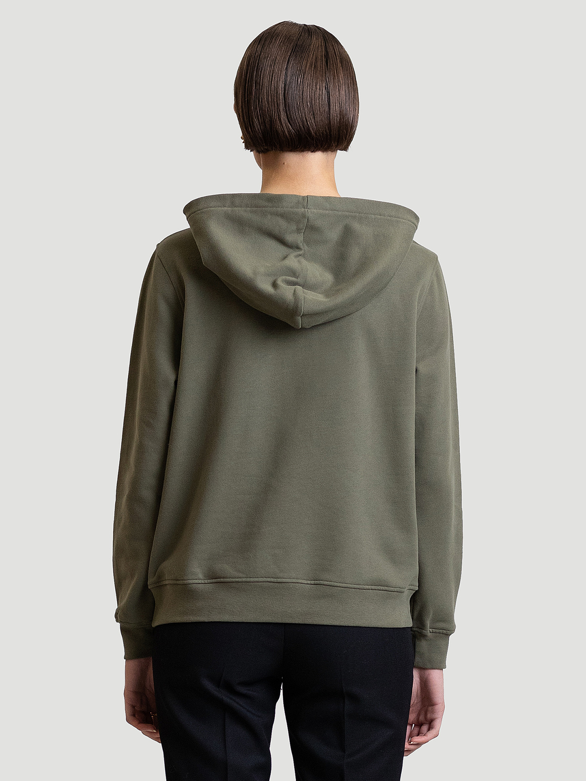 W. Oslo Hoodie Army 4