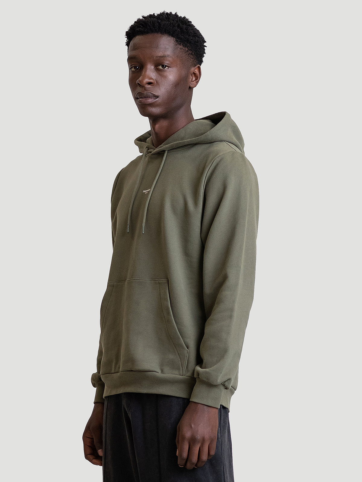 M. Oslo Hoodie Army 3