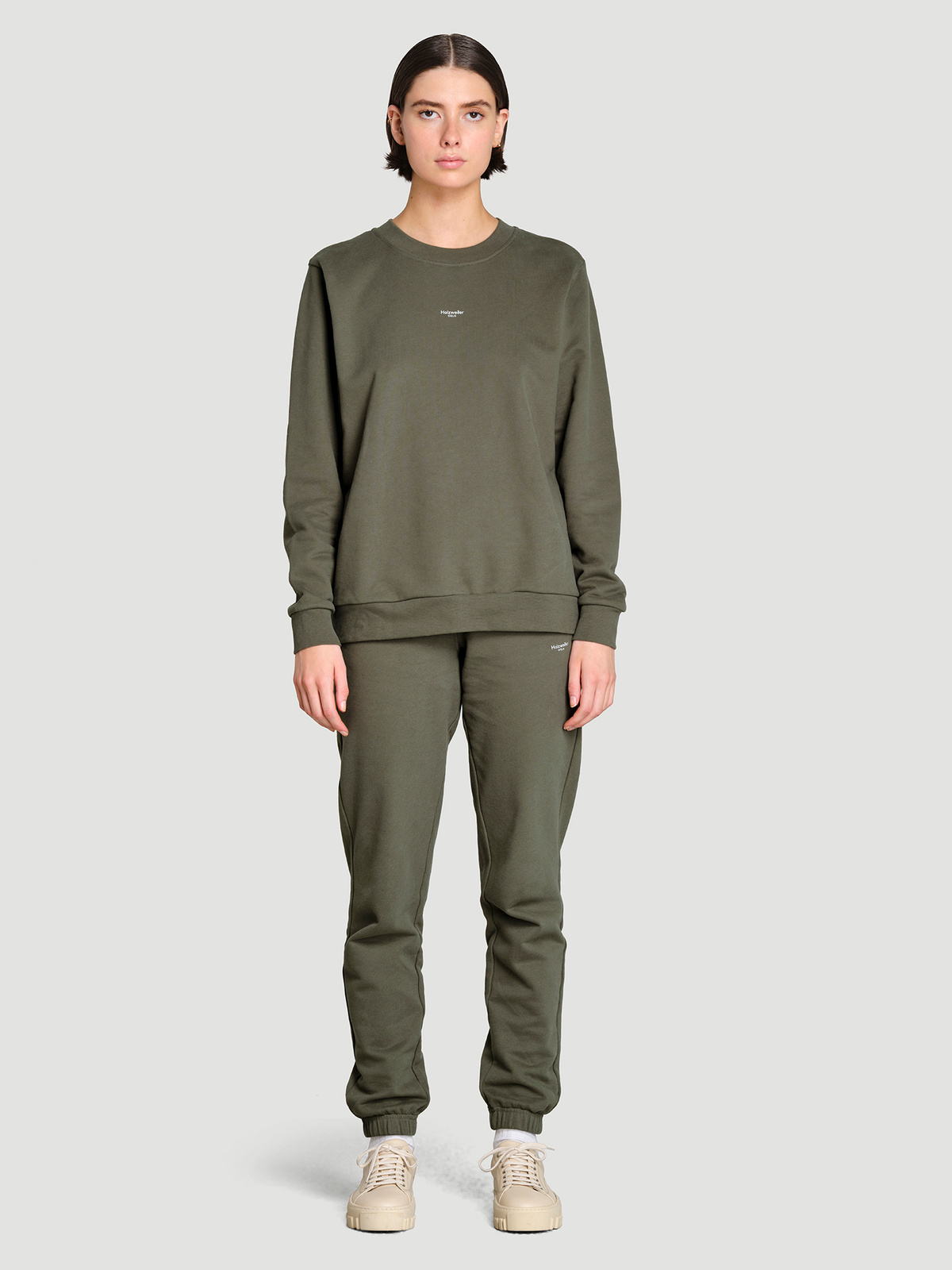 W. Oslo Sweat Trouser Army 0