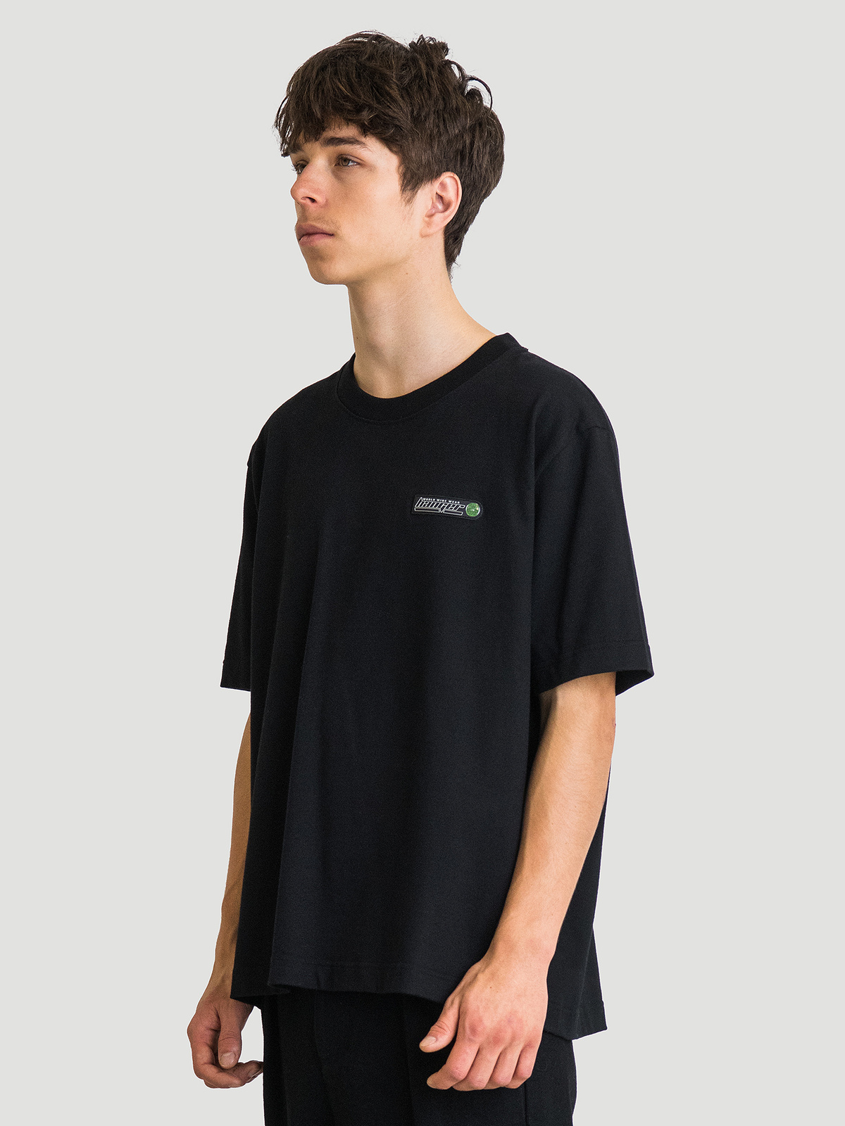 Hanger Chrome Print Tee Black 4