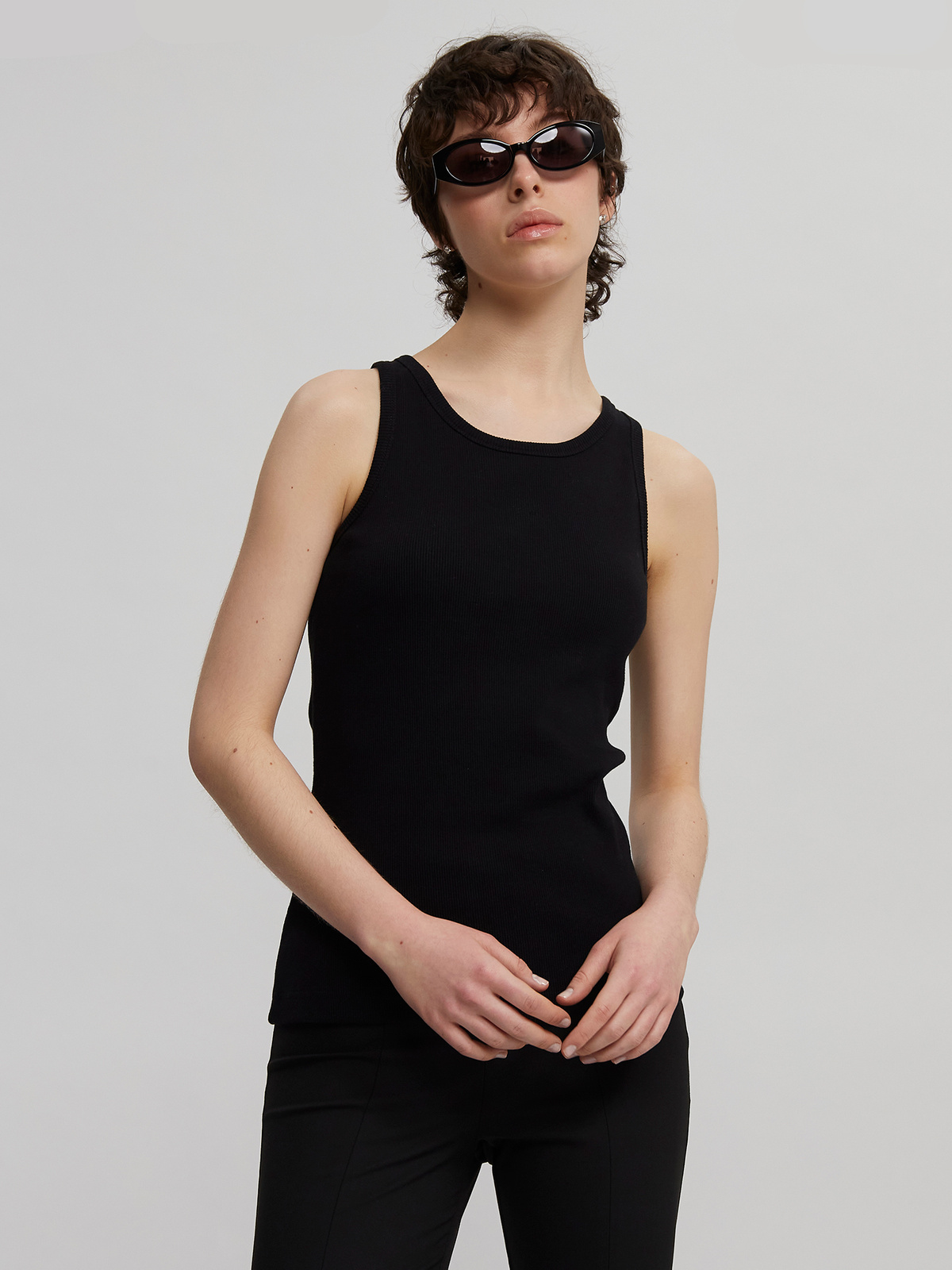 Dops Rib Top Black 0